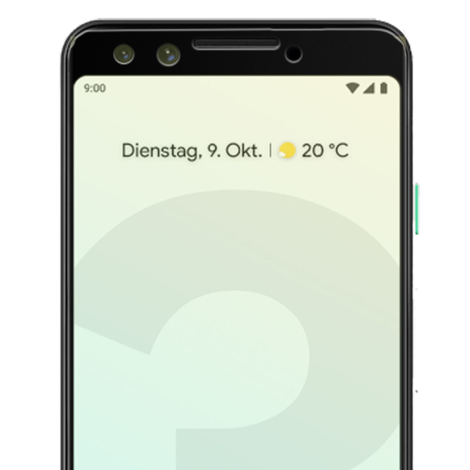 Displayschutzfolie gehärtetes Glas 3D Full Cover für Google Pixel 3 transparent
