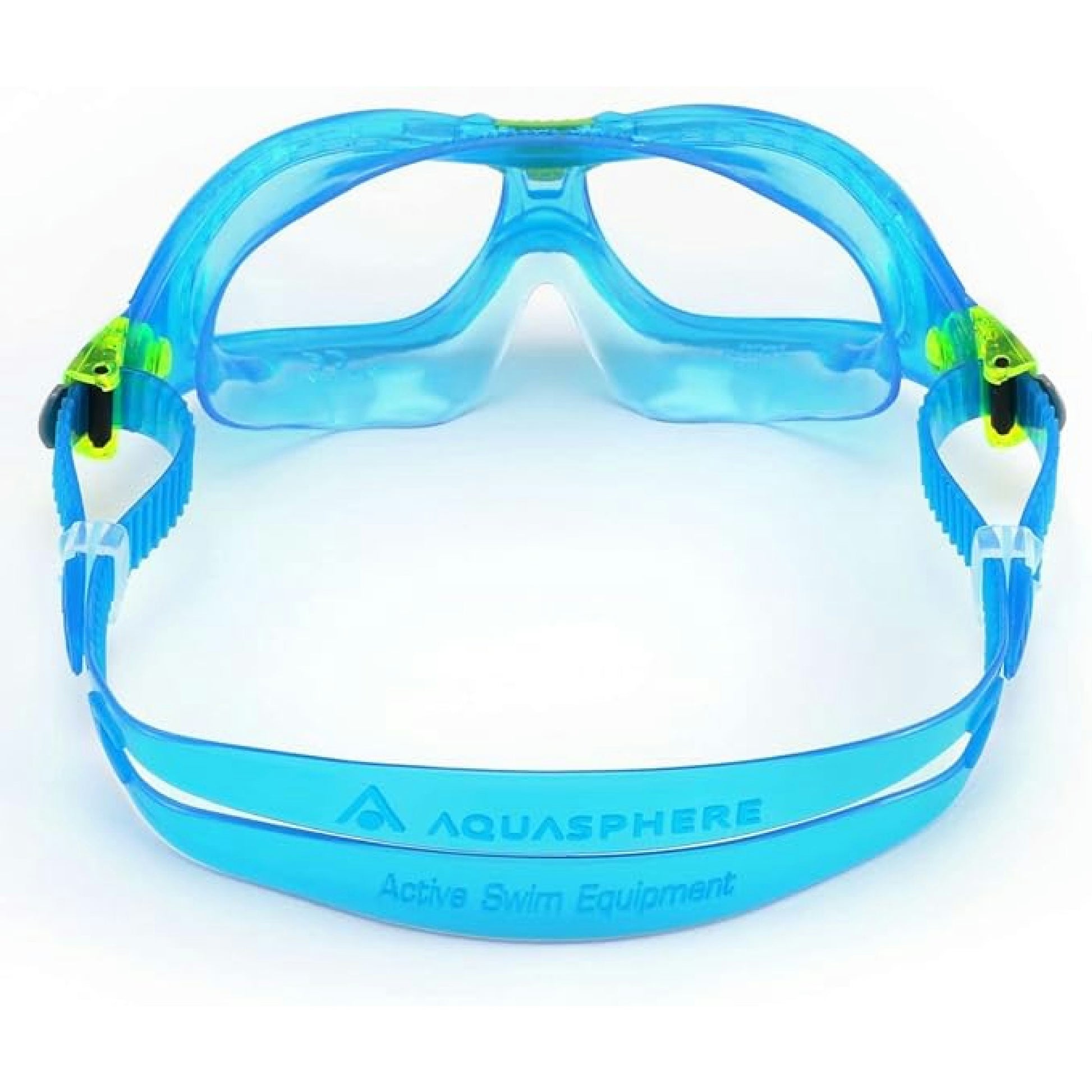 Aquasphere Seal Kid | Schwimmbrille für Kinder ab 3 Jahren mit UV-Schutz, Silikondichtung und beschlag- und auslaufsicheren Gläsern für Jungen und Mädchen, Aqua - Klare Linse Hauptansicht