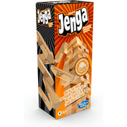 Hasbro Gaming Jenga Classic, beliebtes Geschicklichkeitsspiel zur Förderung der Reaktion, für Kinder ab 6 Jahren geeignet und für bis zu 2 Spieler, originelles Spiel zu Neujahr und Weihnachten Hauptansicht