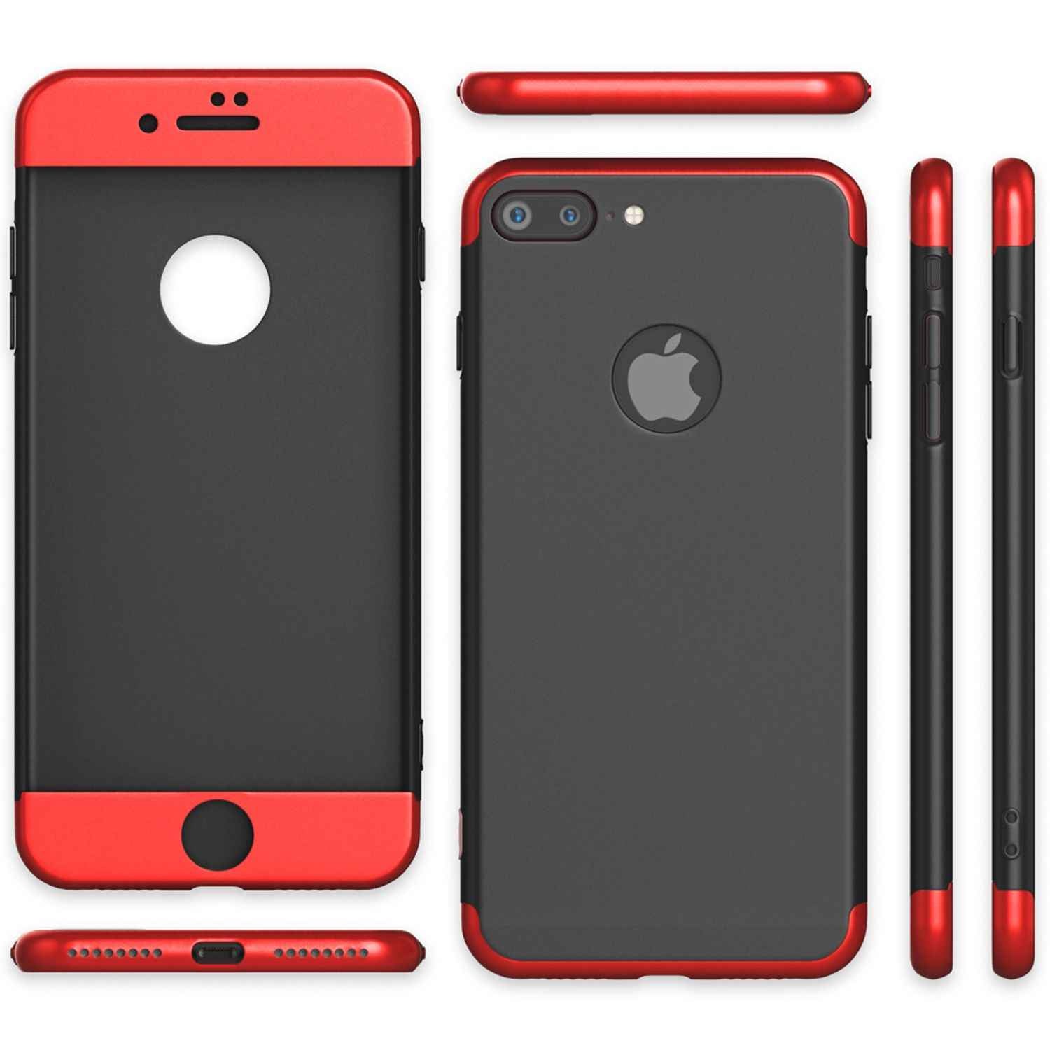 Apple iPhone 7 Plus Rundum Handy Hülle mit Displayschutz von NALIA, 360° Case