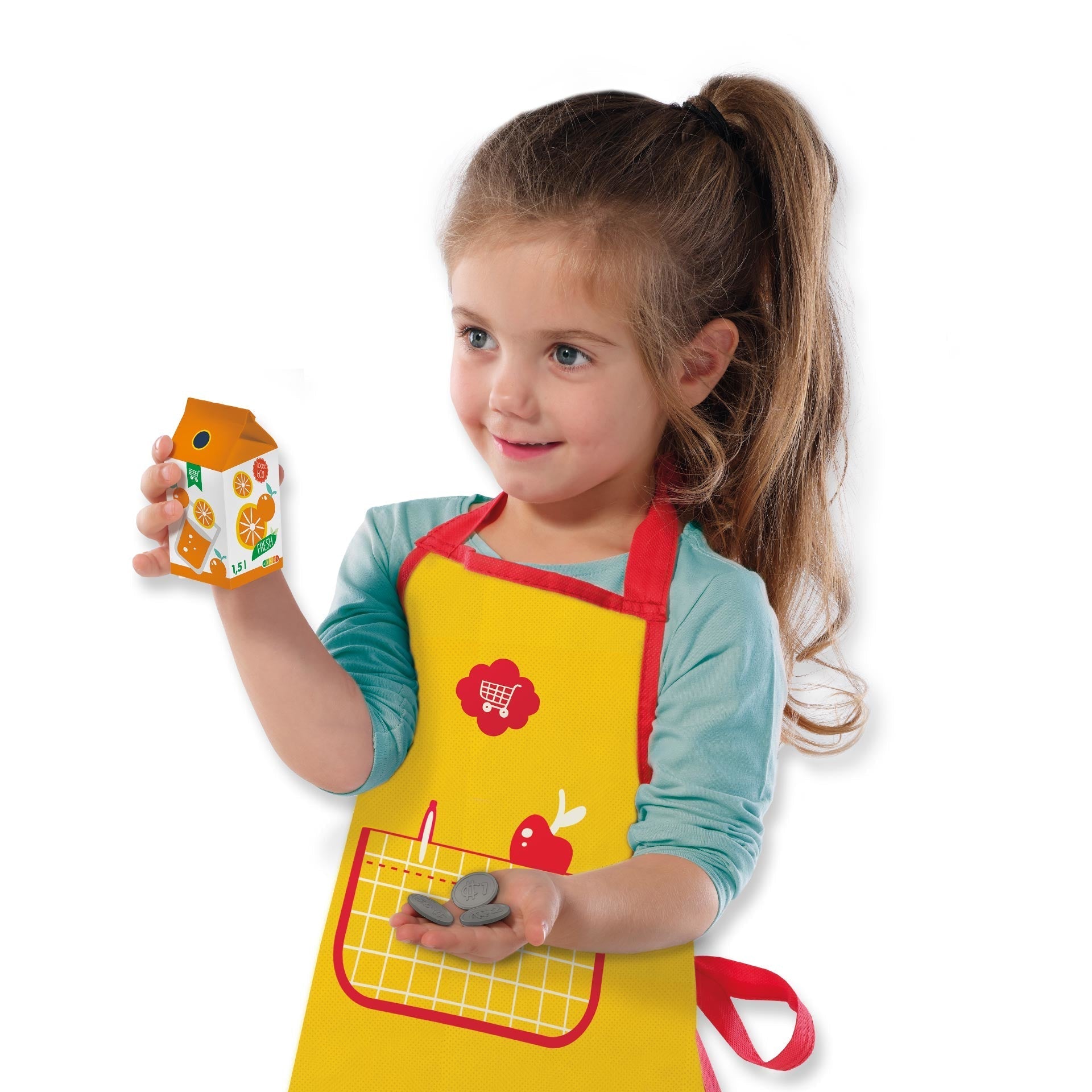 SES Petits Pretenders Holzkassenset – Spielkasse mit Zubehör für Kinder ab 3 Jahren - Bild 3