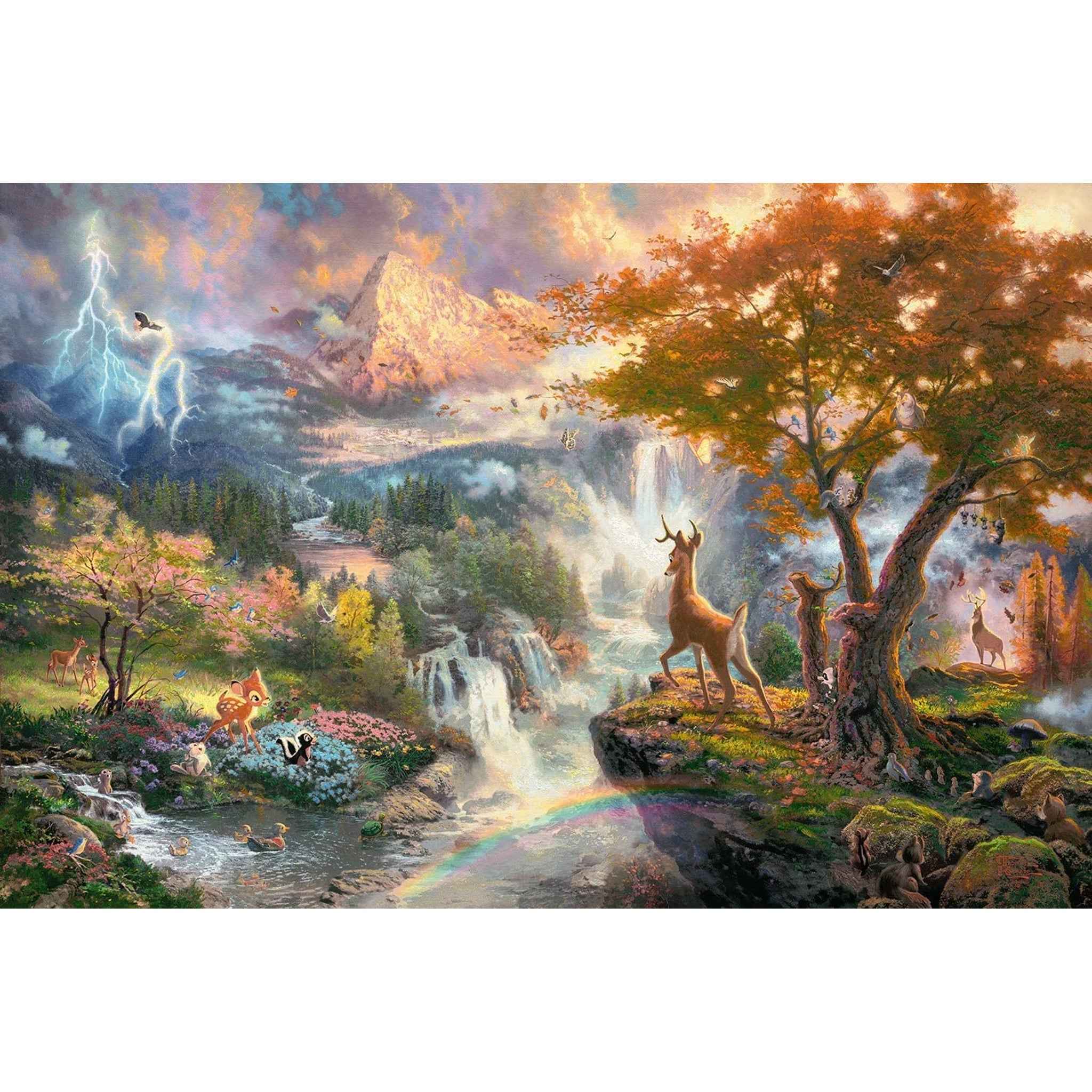Disney Bambi Puzzle aus Karton, 69,3×49,3 cm | Schmidt Spiele