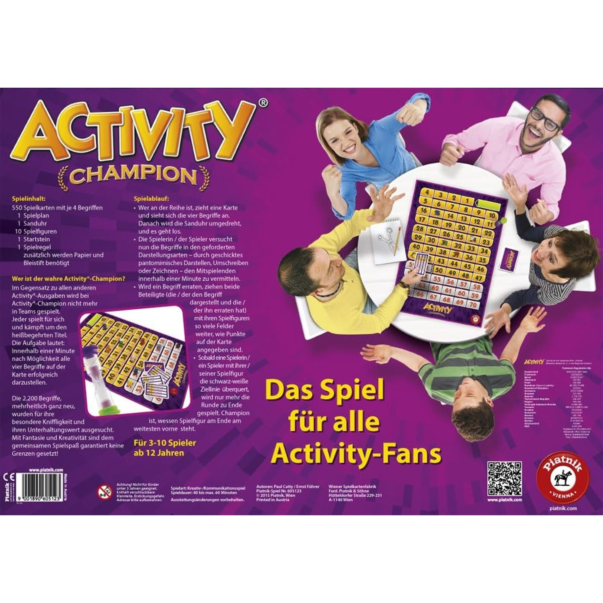 Partyspiel Activity Champion für 3-10 Spieler ab 12 Jahren mehrfarbig – Produktbild 2