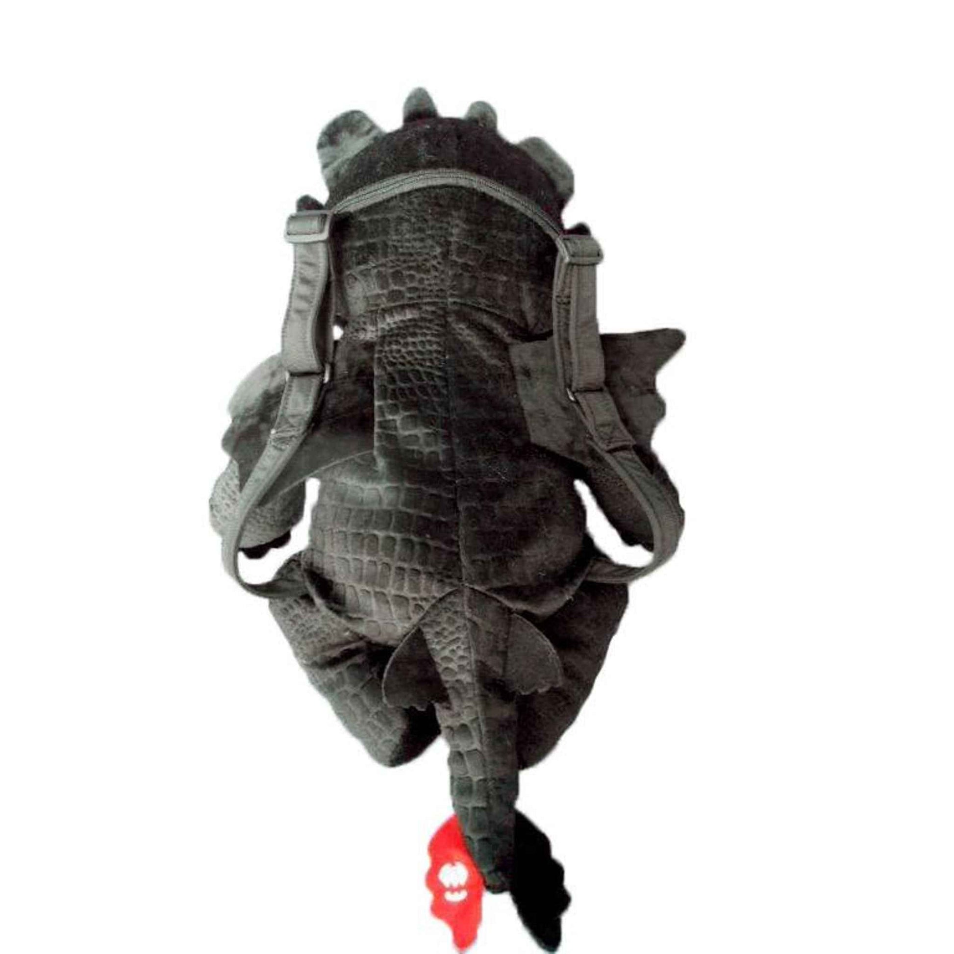 Plüsch-Rucksack Toothless Drachenzähmen leicht gemacht 23×12×45 cm Polyester