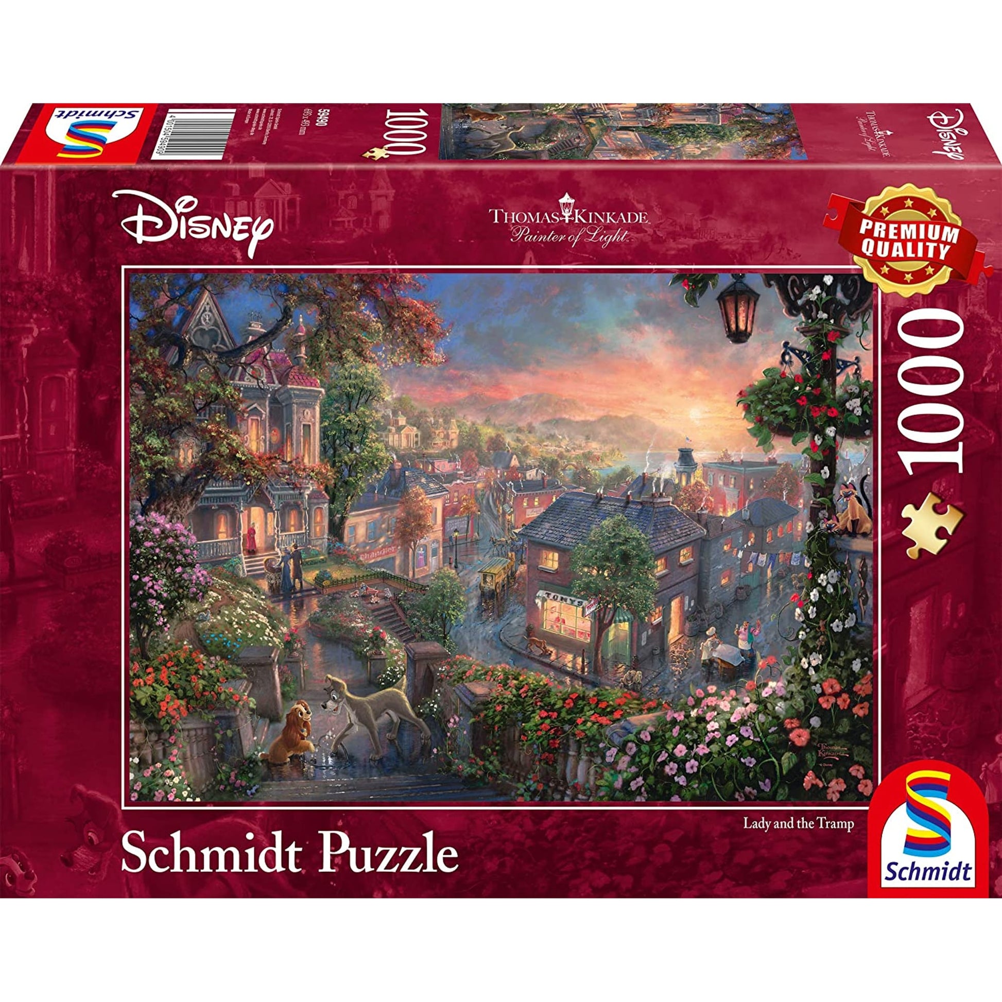 Schmidt Spiele Puzzle, 69,3×49,3 cm – Produktbild 2