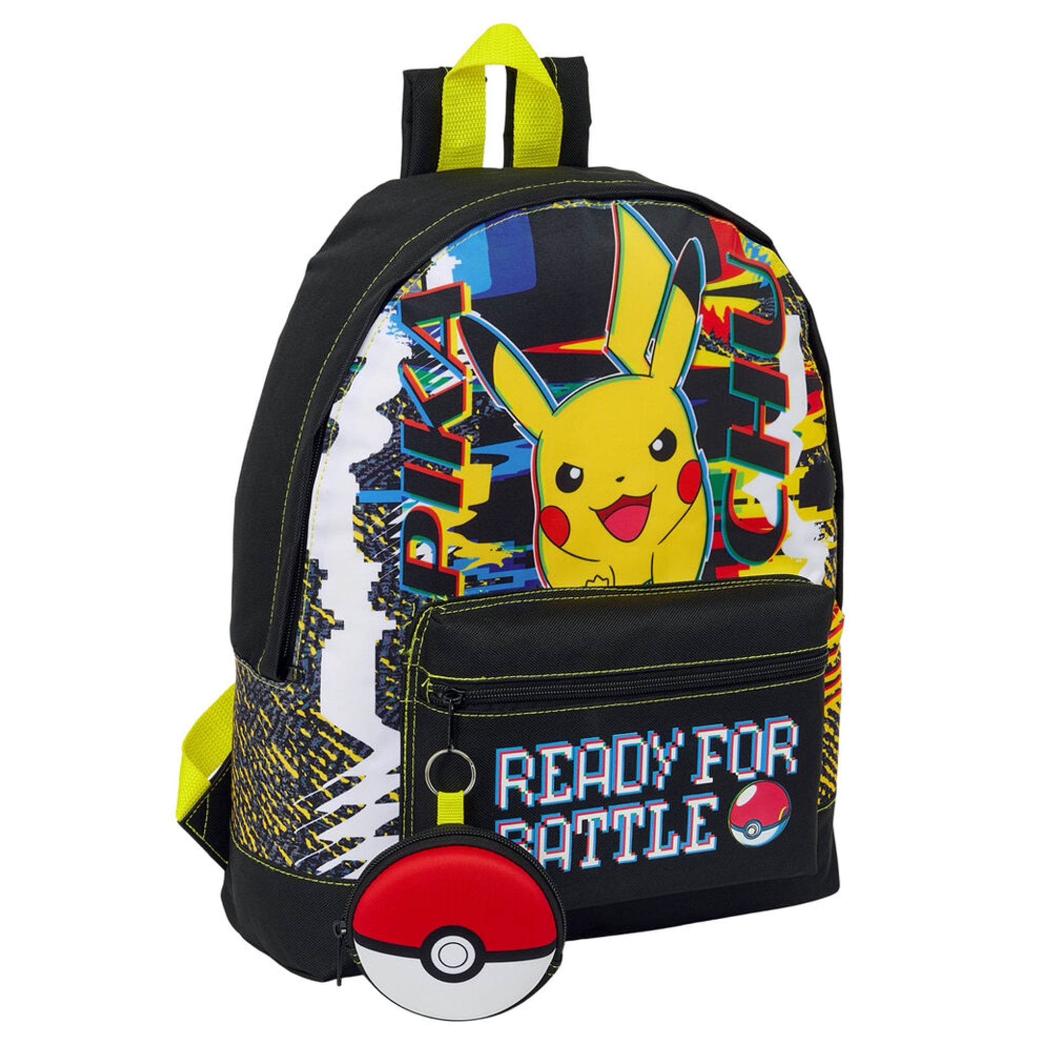 SAFTA S.A Rucksack aus Polyester in Schwarz, 32×15×40 cm – Produktbild 2