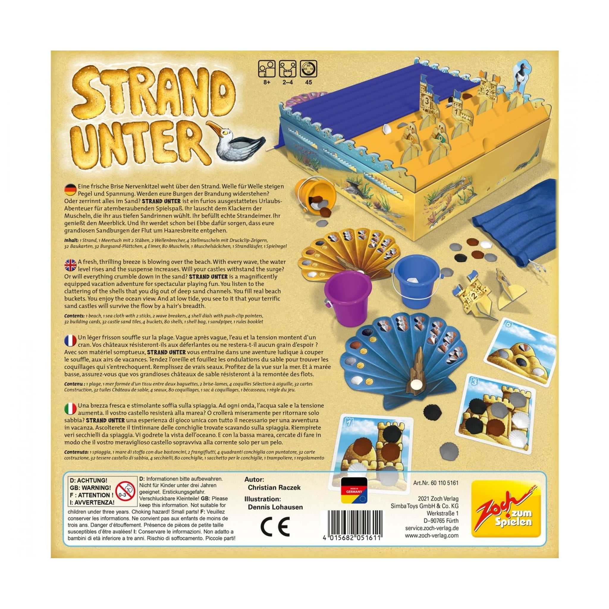Zoch Verlag Brettspiel, 29,7×29,7×7,4 cm – Produktbild 2