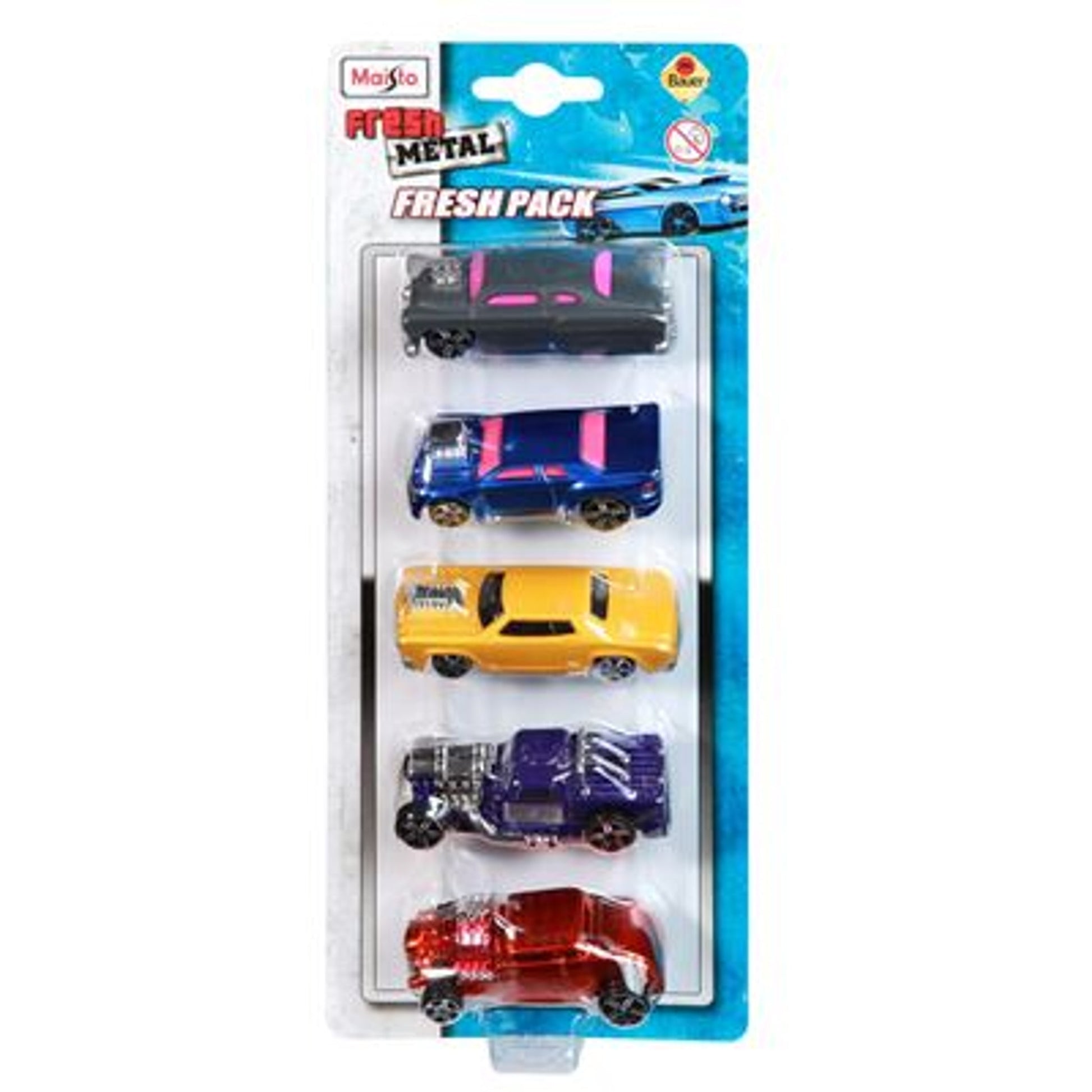 Maisto Modellauto-Set aus Kunststoff, 7,5 cm – Produktbild 2
