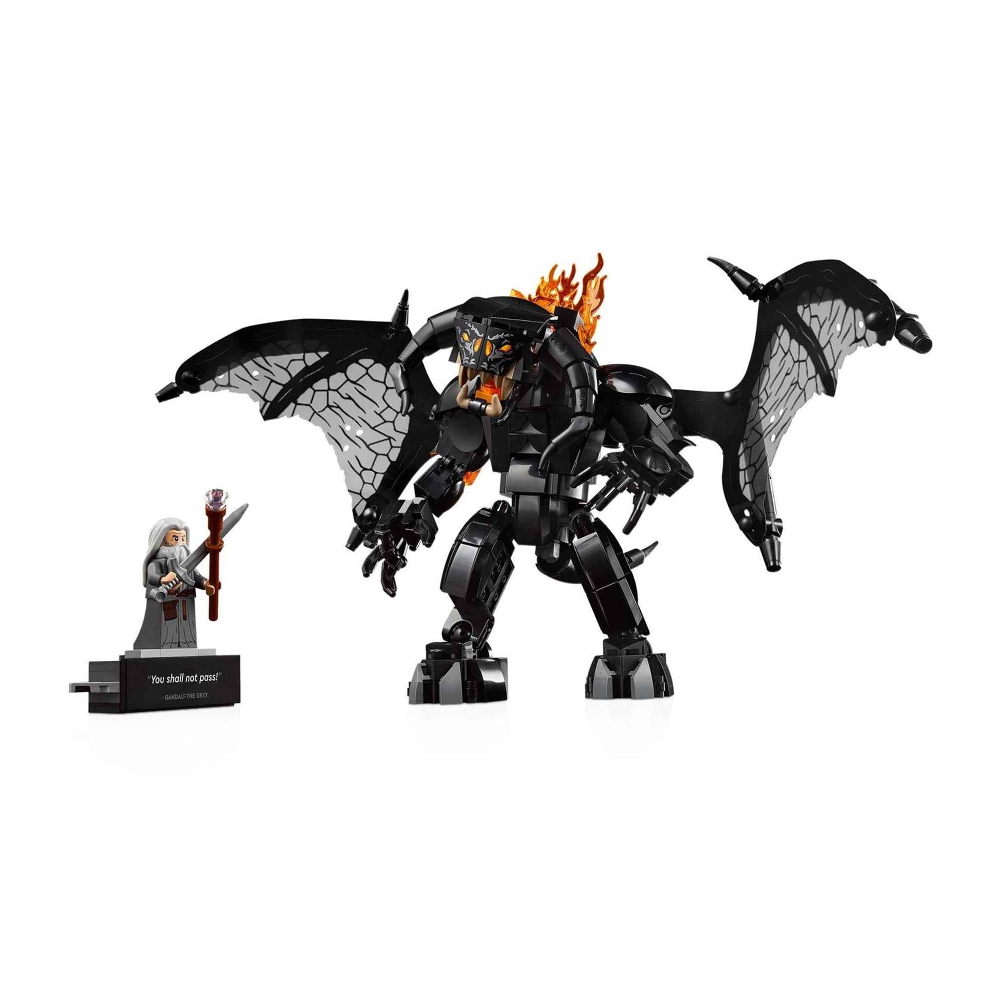 Bücherstütze Balrog 1201 Teile Der Herr der Ringe 38,2 cm | LEGO