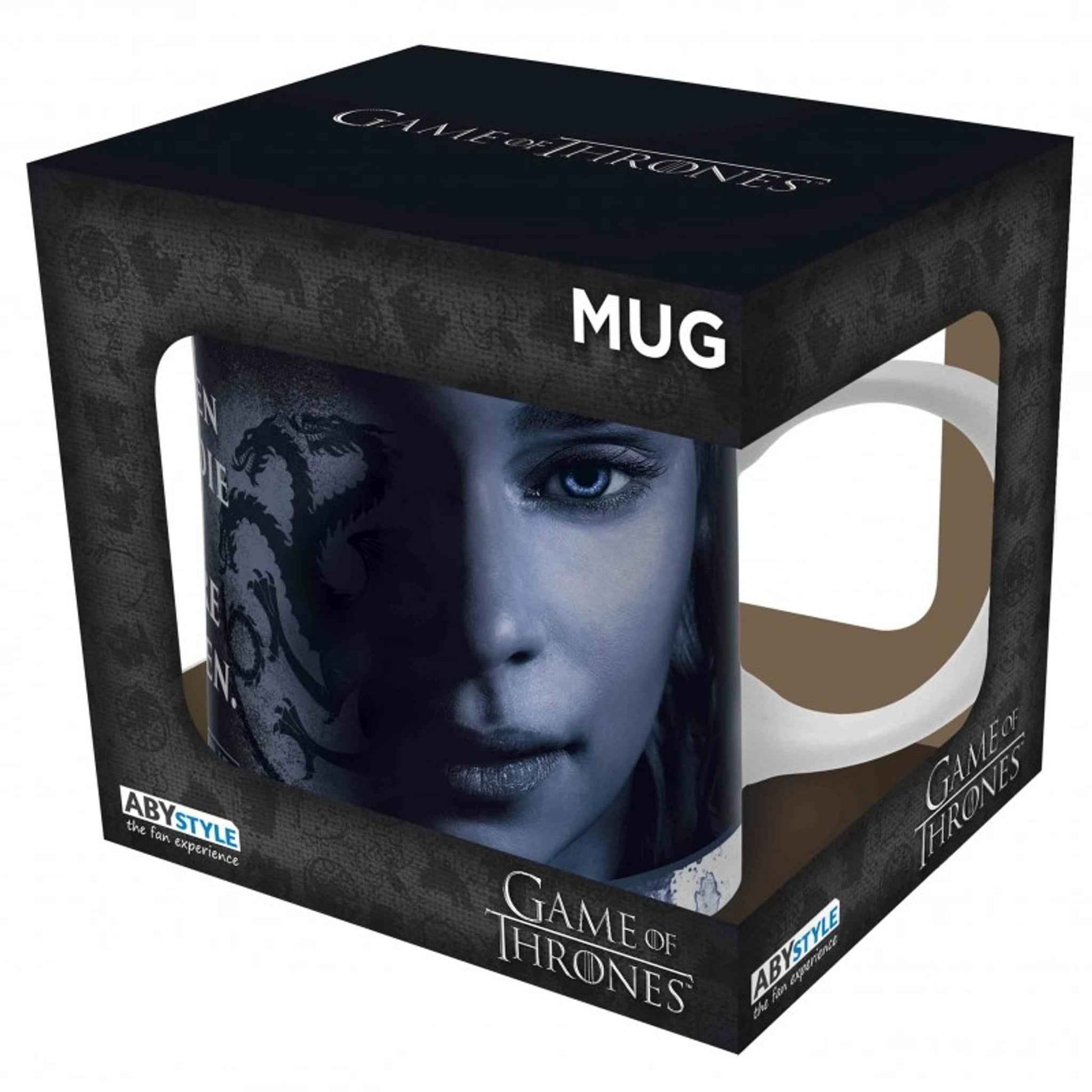 Game of Thrones Tasse 2 Queens Keramik schwarz | ABYSSE CORP S.A.S