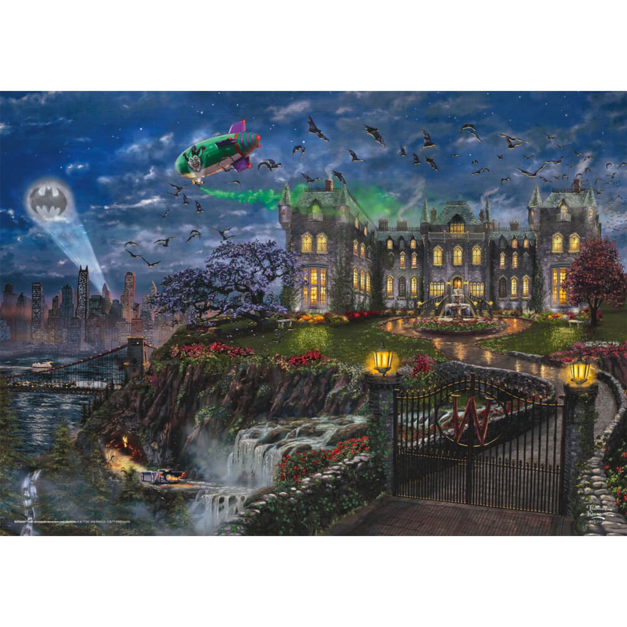 Puzzle Wayne Manor 1000 Teile ab 12 Jahren – Produktbild 2
