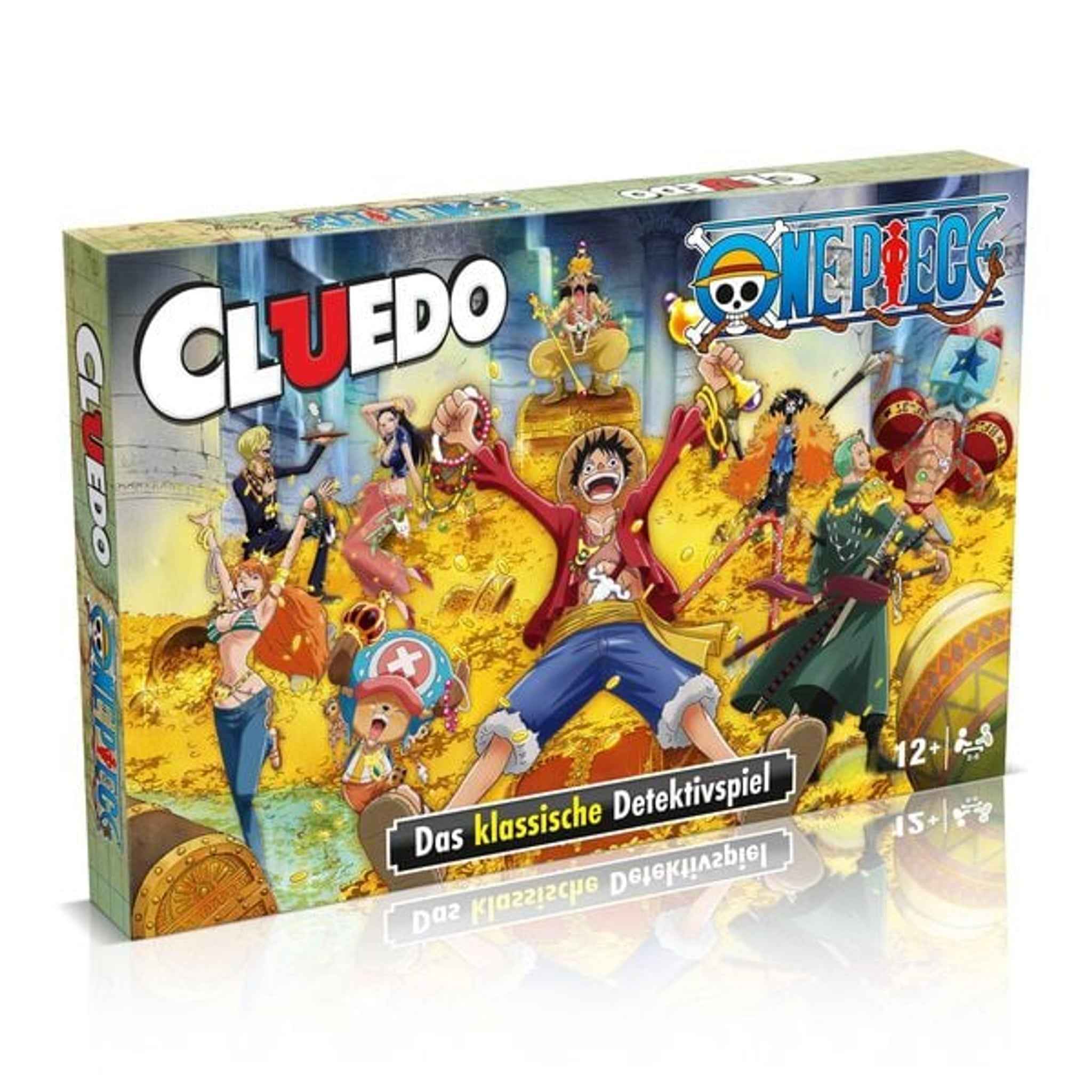 Brettspiel Cluedo One Piece ab 8 Jahren 3-6 Spieler