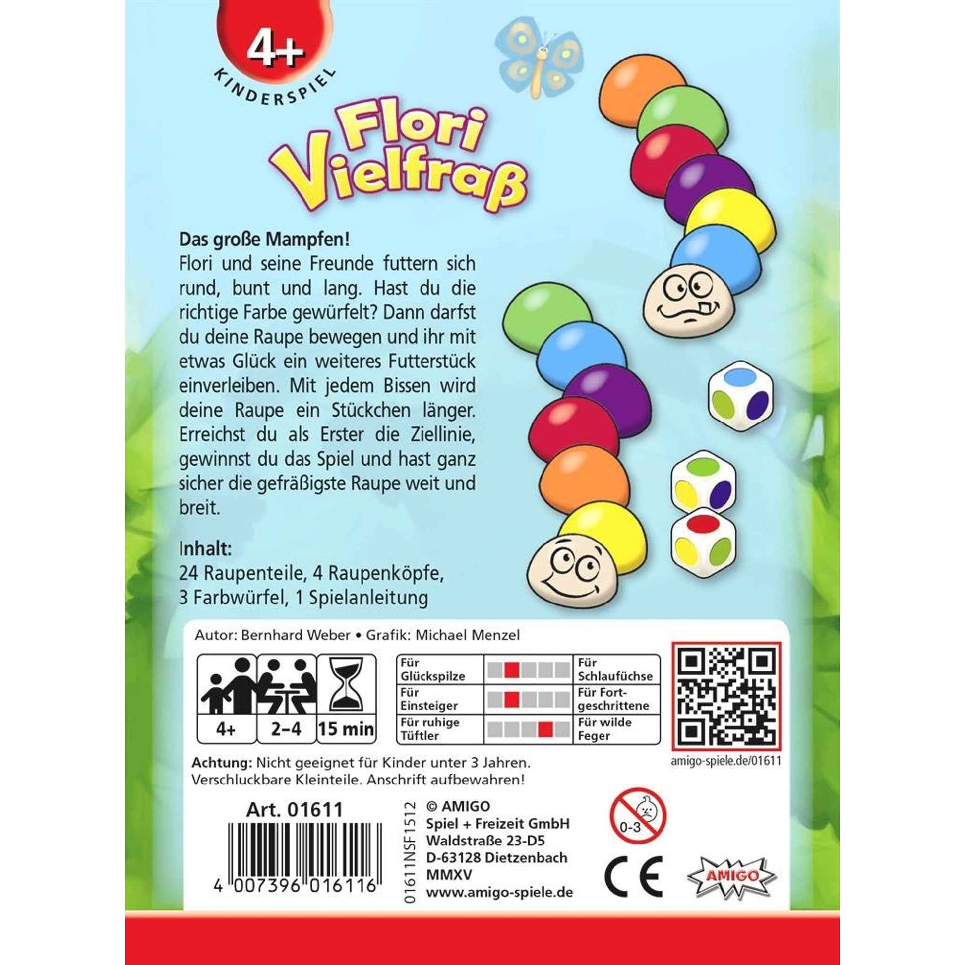 Flori Vielfraß Kinderspiel ab 3 Jahren | AMIGO