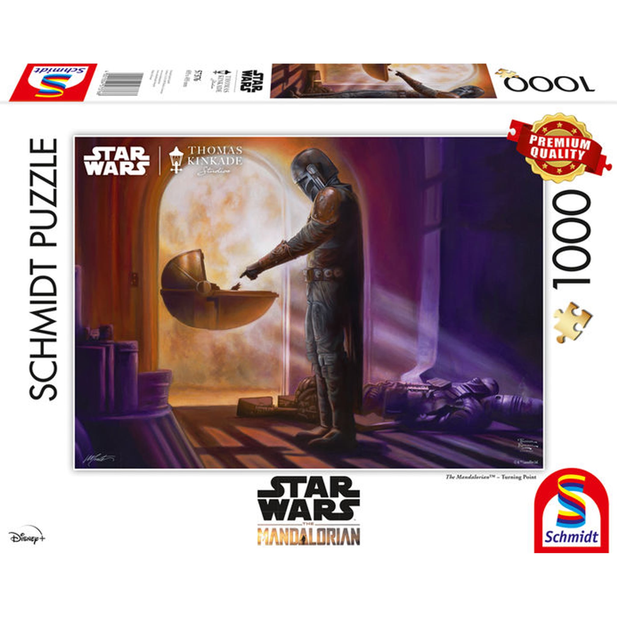 Schmidt Spiele Puzzle, 69,3×49,3 cm – Produktbild 2