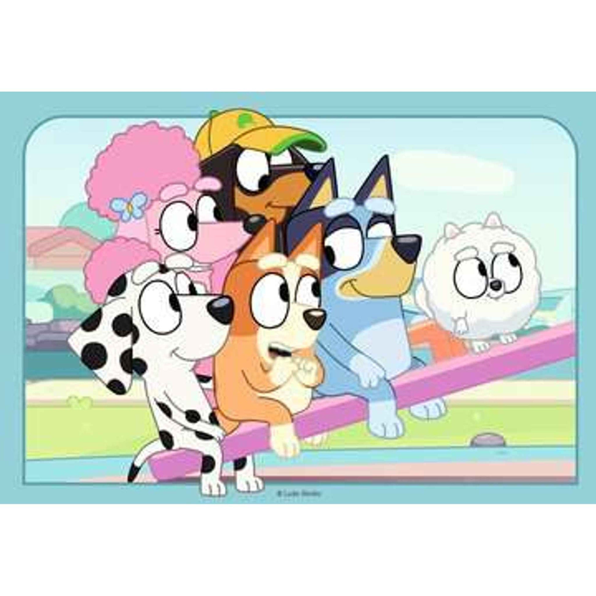 Spielzeug Puzzle 2 x 12 Teile Bluey ab 3 Jahren | Ravensburger
