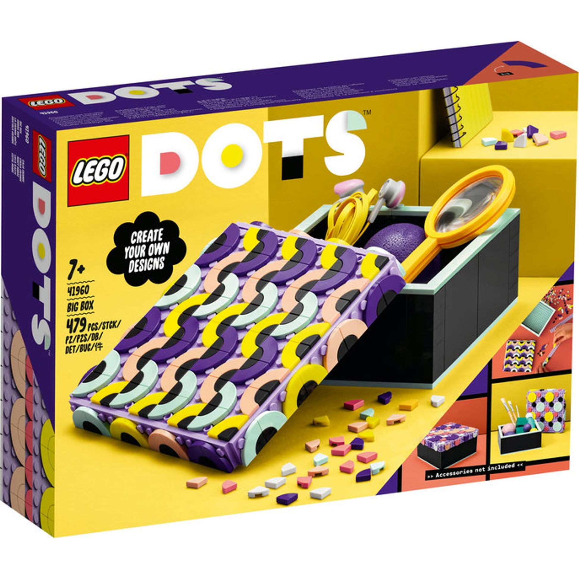 LEGO Bastelset aus Kunststoff in Schwarz, 26,2×19,1×6,1 cm – Produktbild 2