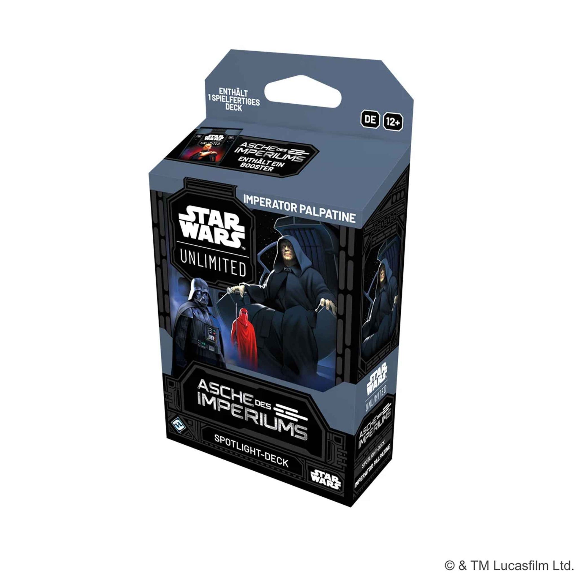 Star Wars Sammelkartenspiel Asche des Imperiums Spotlight-Deck Mix-Display 6