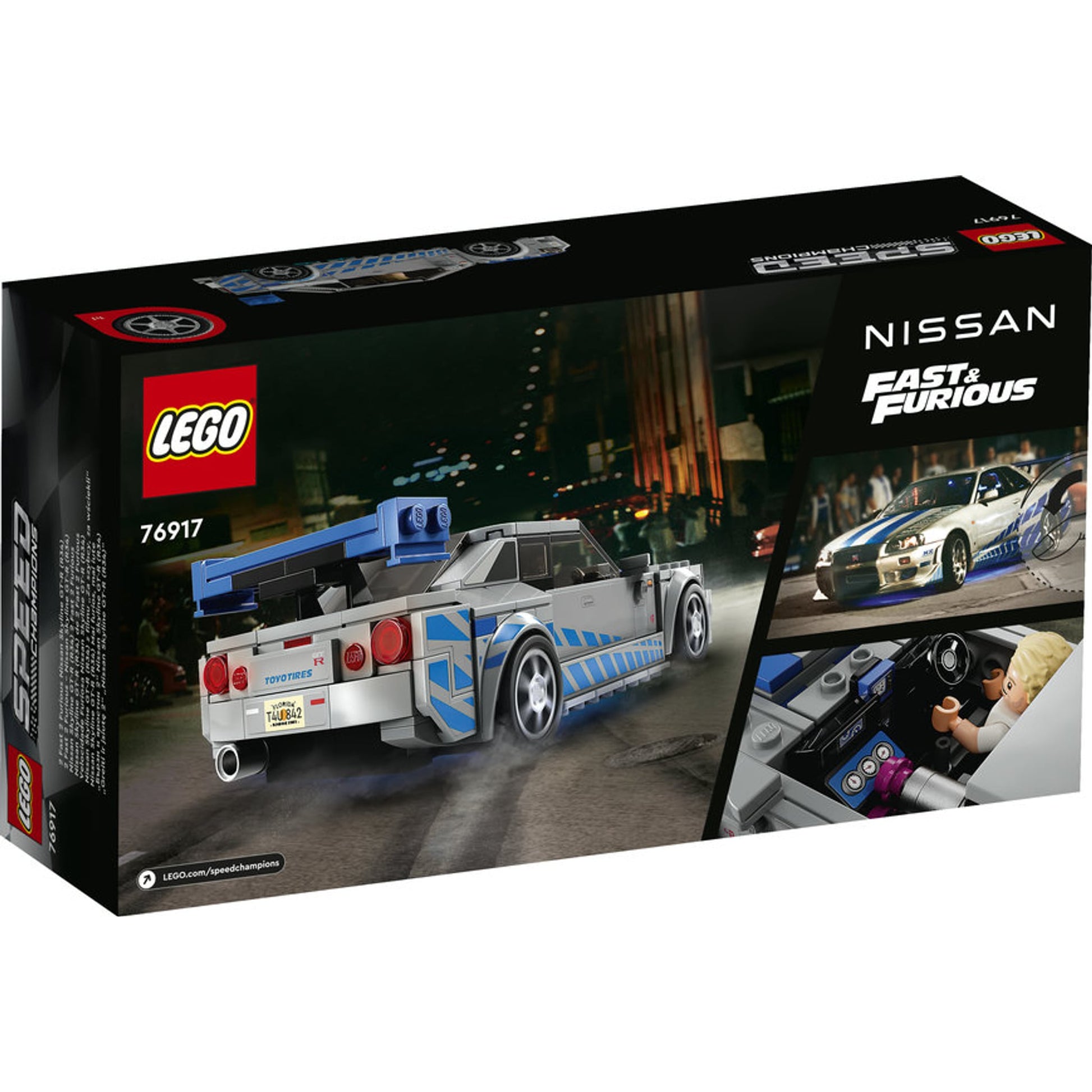 LEGO Bausatz aus Kunststoff in Blau, 26,2×14,1×7,2 cm – Produktbild 2