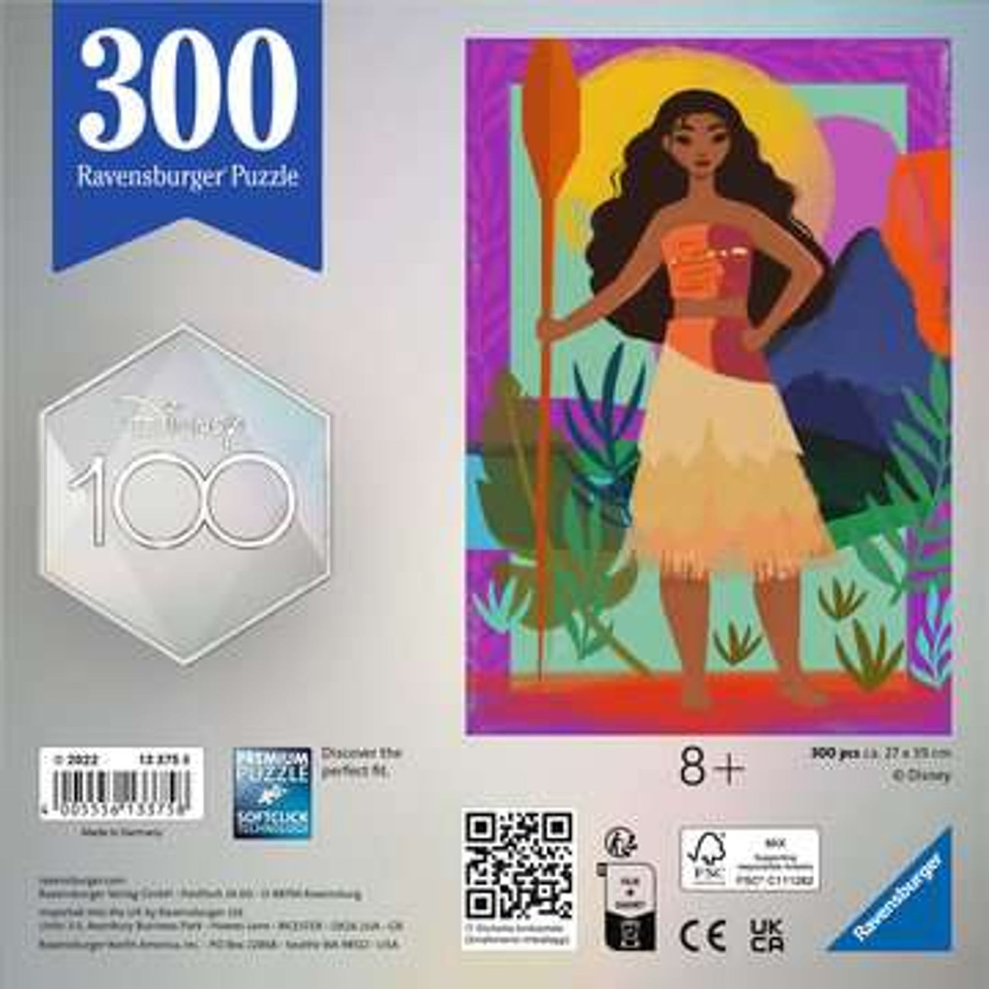 Puzzle 300 Teile Disney 100 Moana ab 8 Jahren – Produktbild 2
