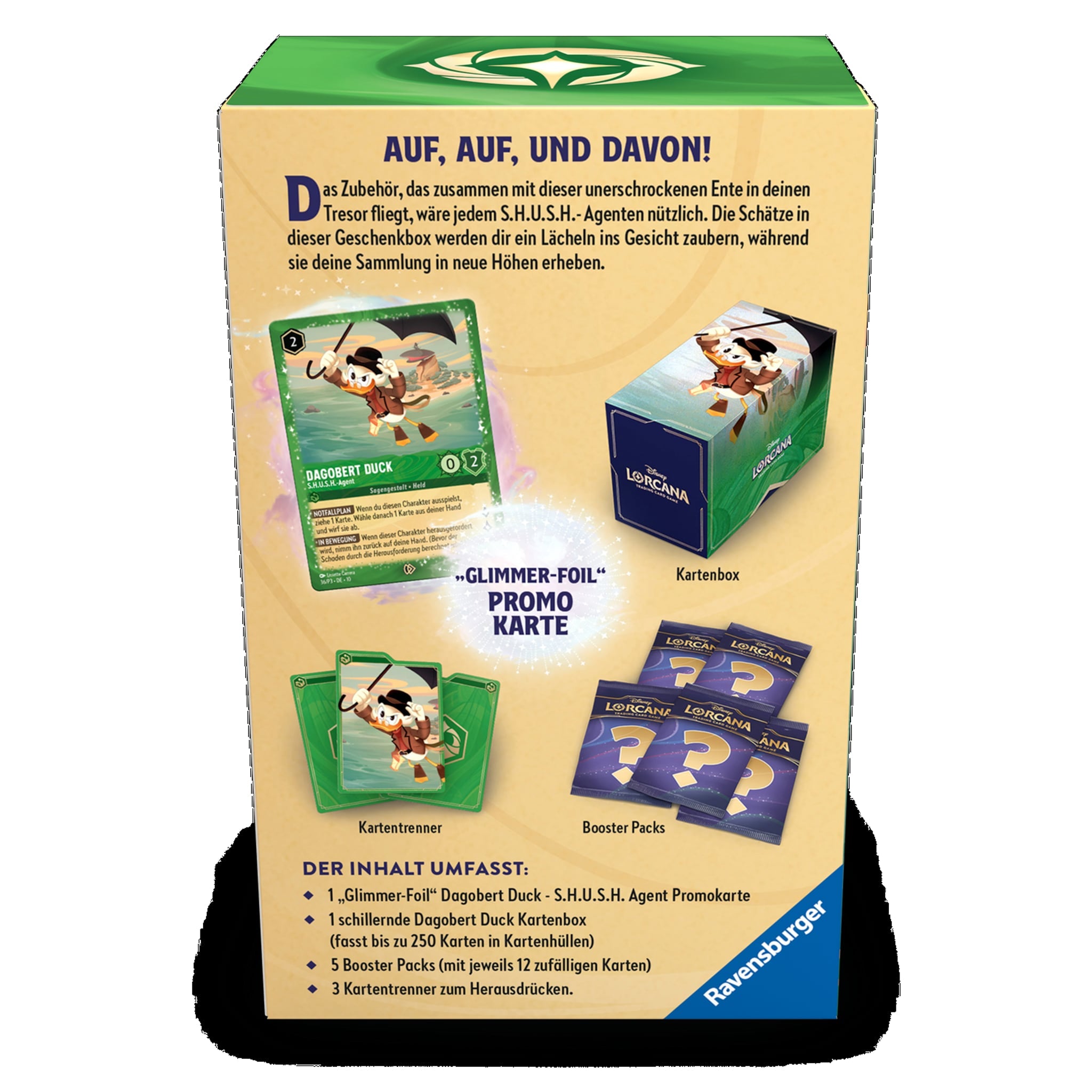 Ravensburger Sammelkarten-Geschenkbox in Grün – Produktbild 2