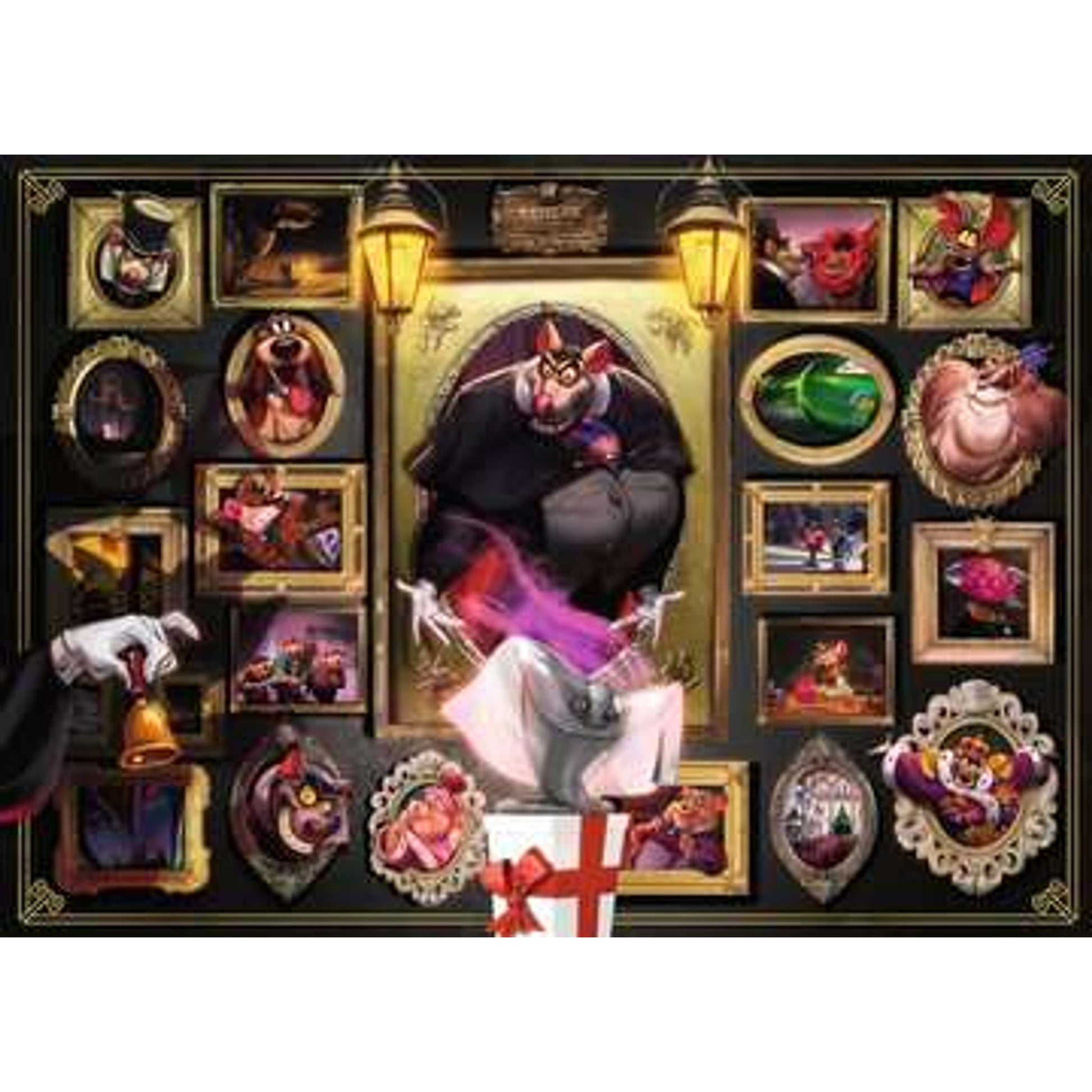 Puzzle 1000 Teile Villainous Ratigan Film-Motiv ab 17 Jahren – Produktbild 2