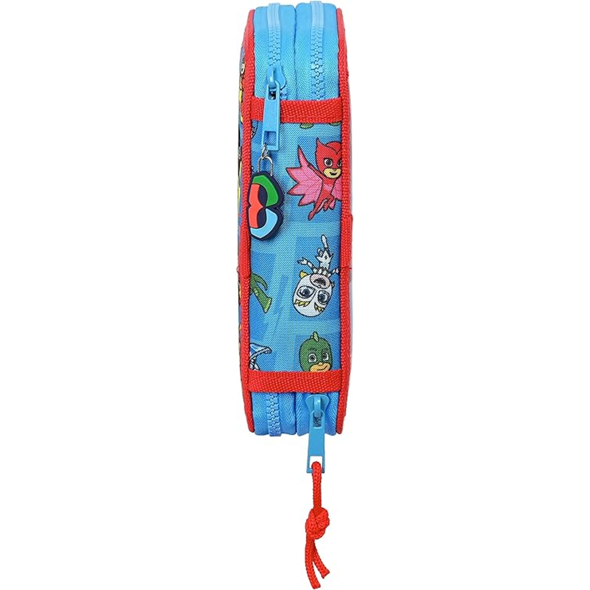 SAFTA S.A Doppelmäppchen in Blau, 19,5×12,5×5,5 cm – Produktbild 2