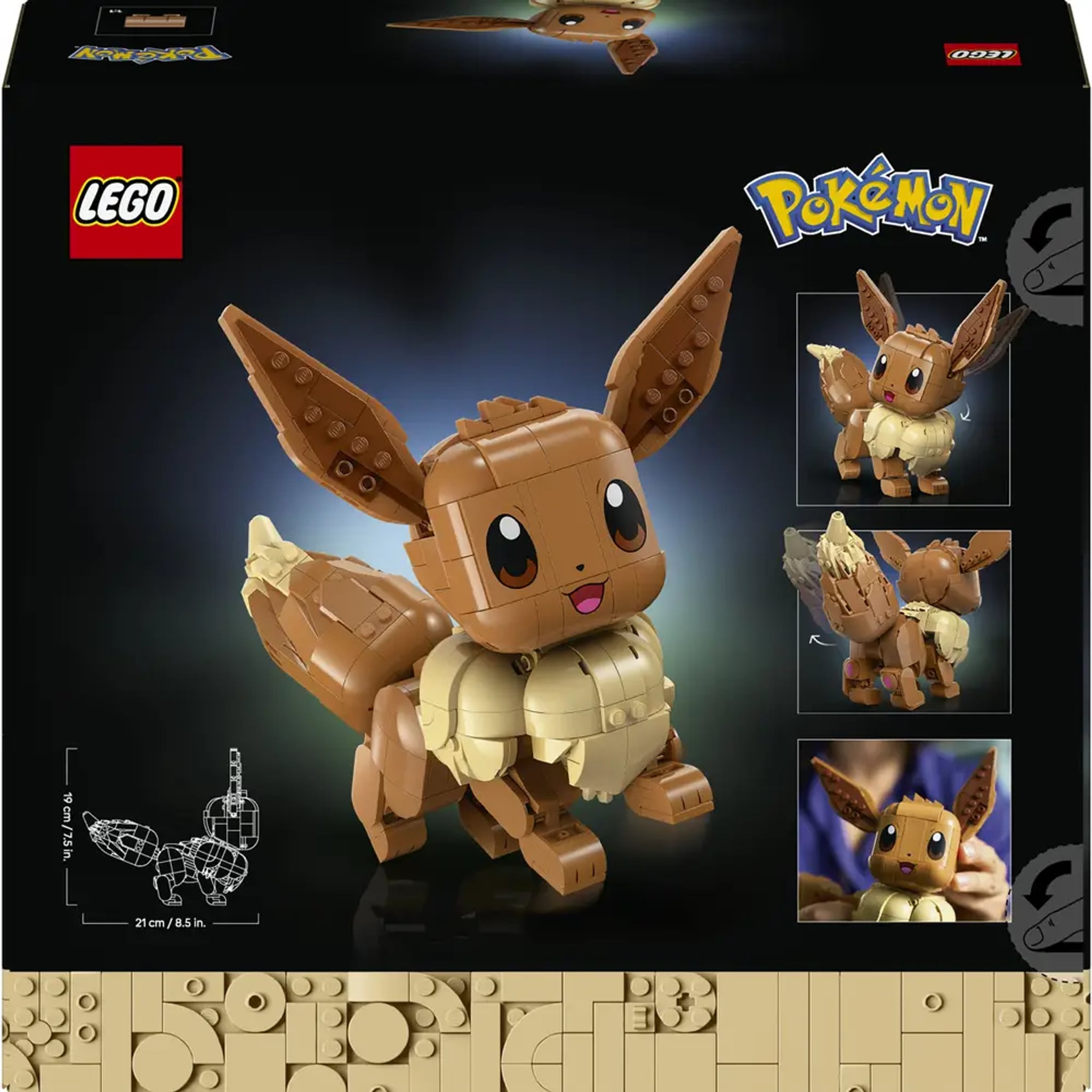 Bauset Evoli 587 Teile Pokémon ab 18 Jahren – Produktbild 2