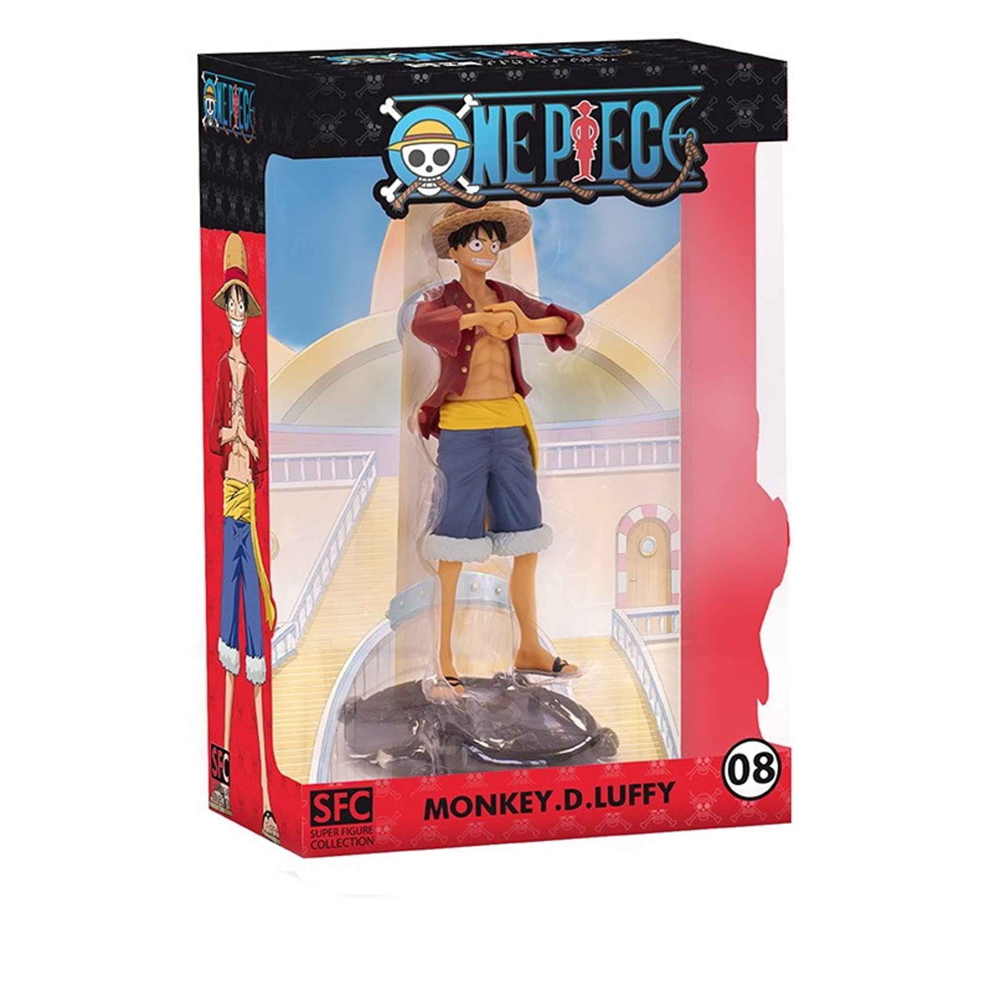 Figur Monkey D. Luffy aus PVC One Piece Sammelfigur | ABYSSE CORP S.A.S