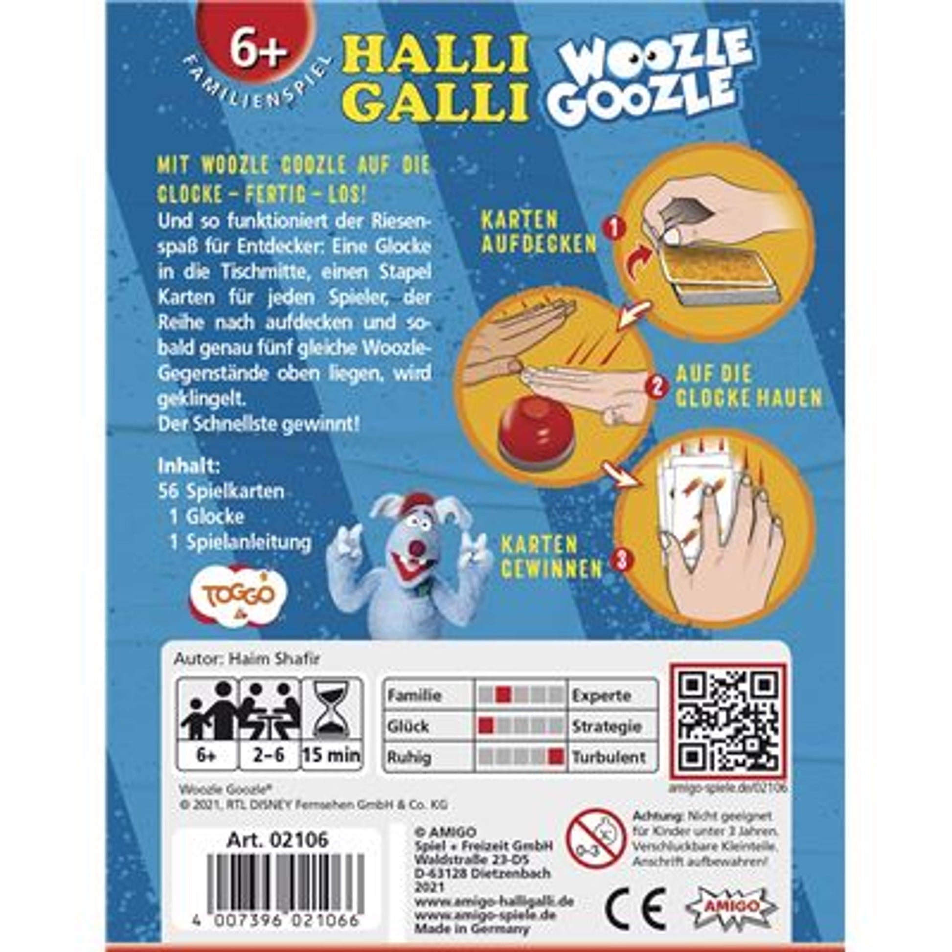 Amigo Spiel + Freizeit GmbH Kartenspiel aus Pappe, 12,4×9,4×2,2 cm – Produktbild 2
