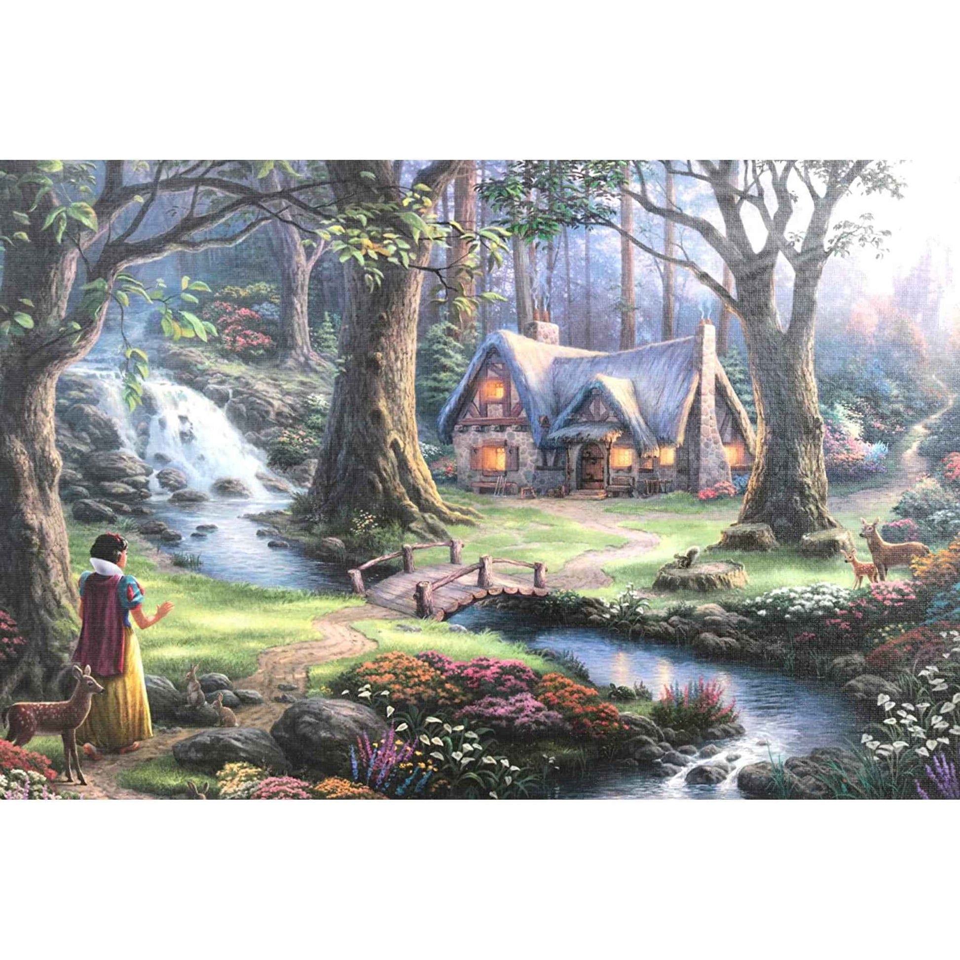 Puzzle Schneewittchen 1000 Teile 69,3×49,3 cm Disney Thomas Kinkade