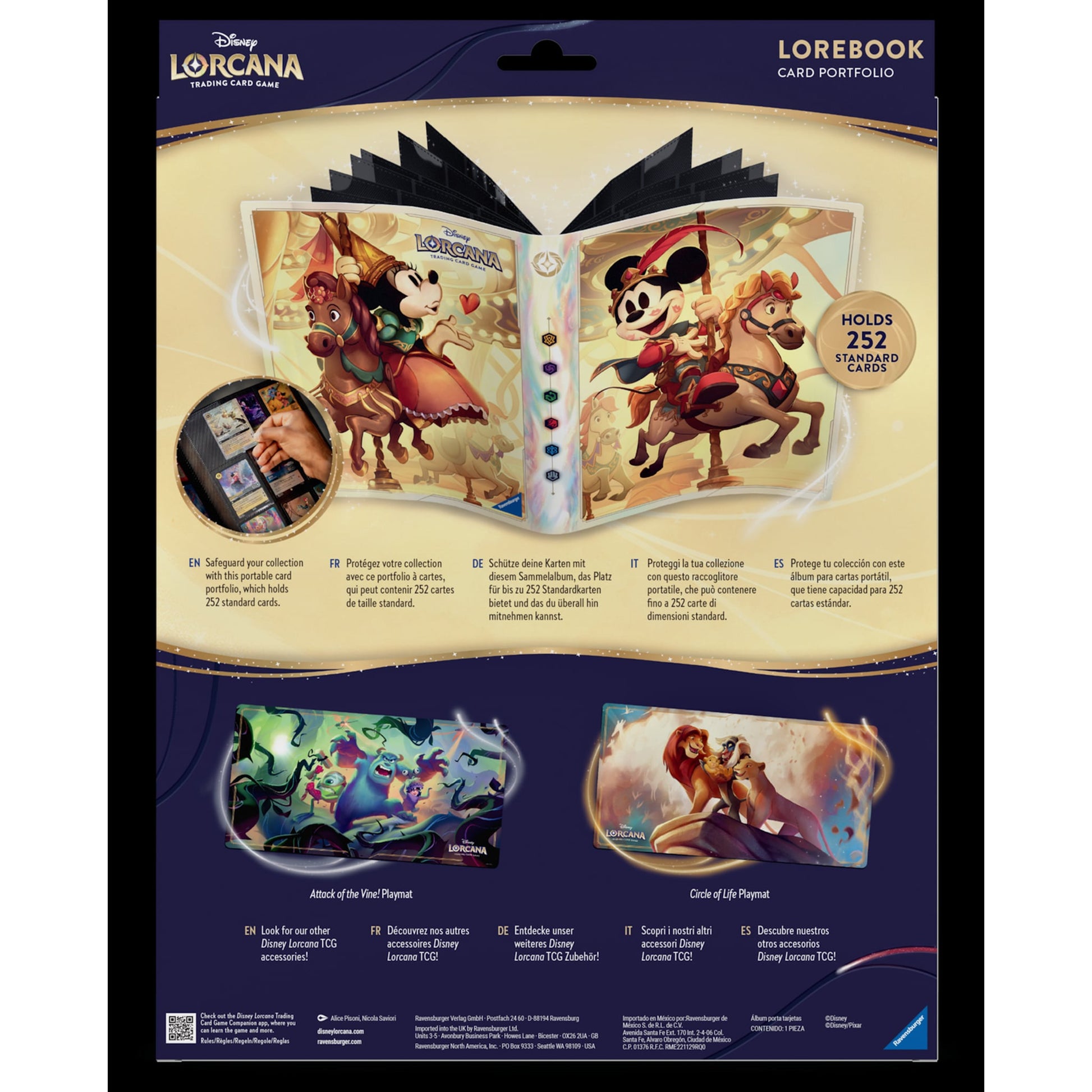 Sammelalbum Disney Lorcana Micky & Minnie 252 Karten Hardcover – Produktbild 2