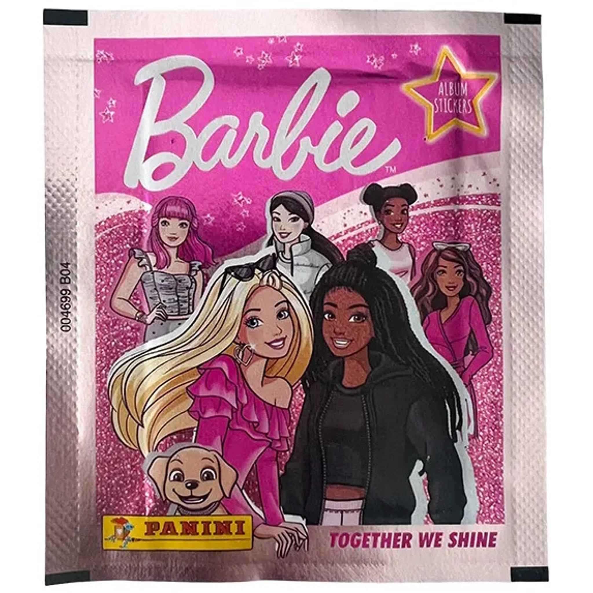 Sticker-Box Barbie Together we shine 120 Sticker 24 Tüten | Panini