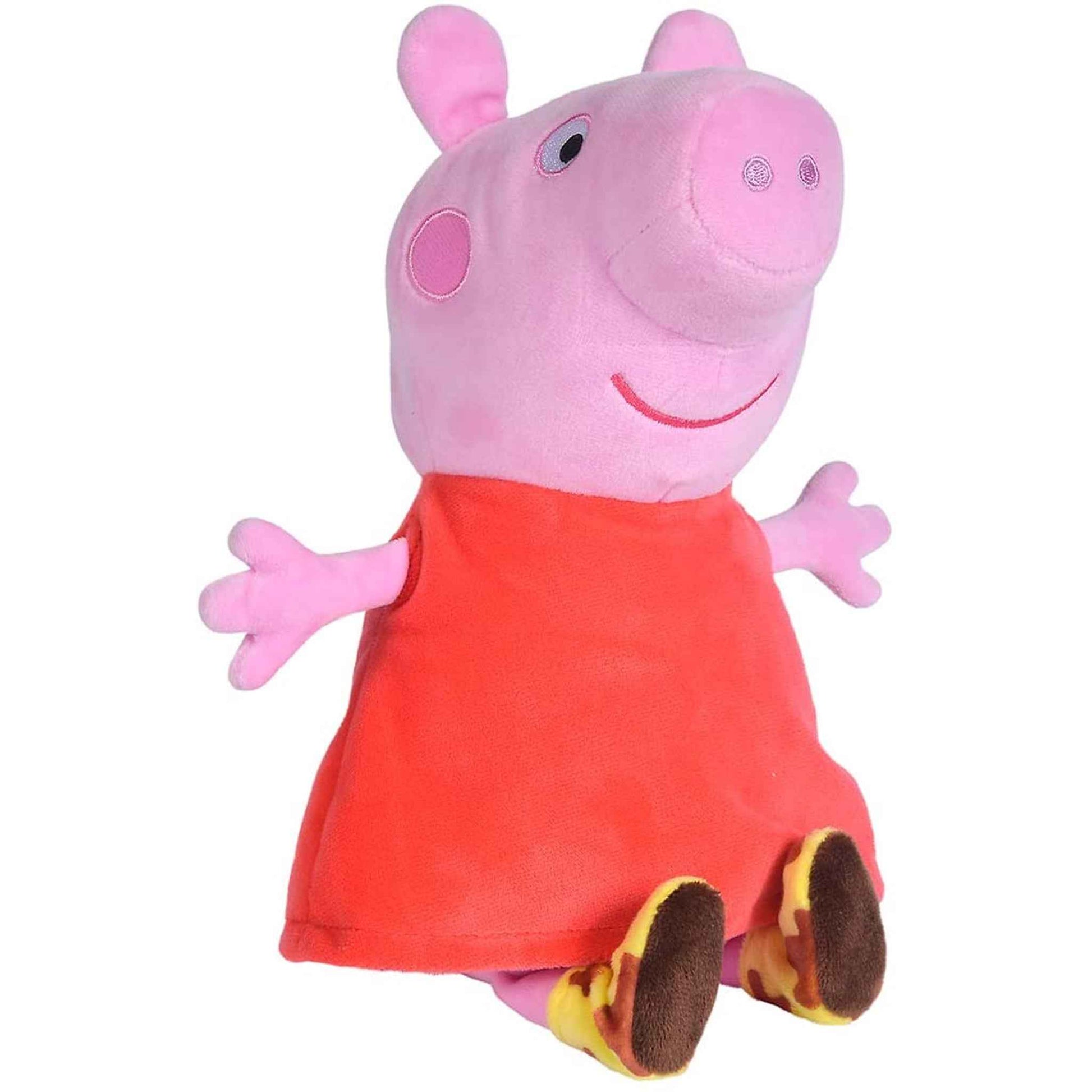 Plüschfigur Peppa Pig mit Sound 25 cm rosa | Simba