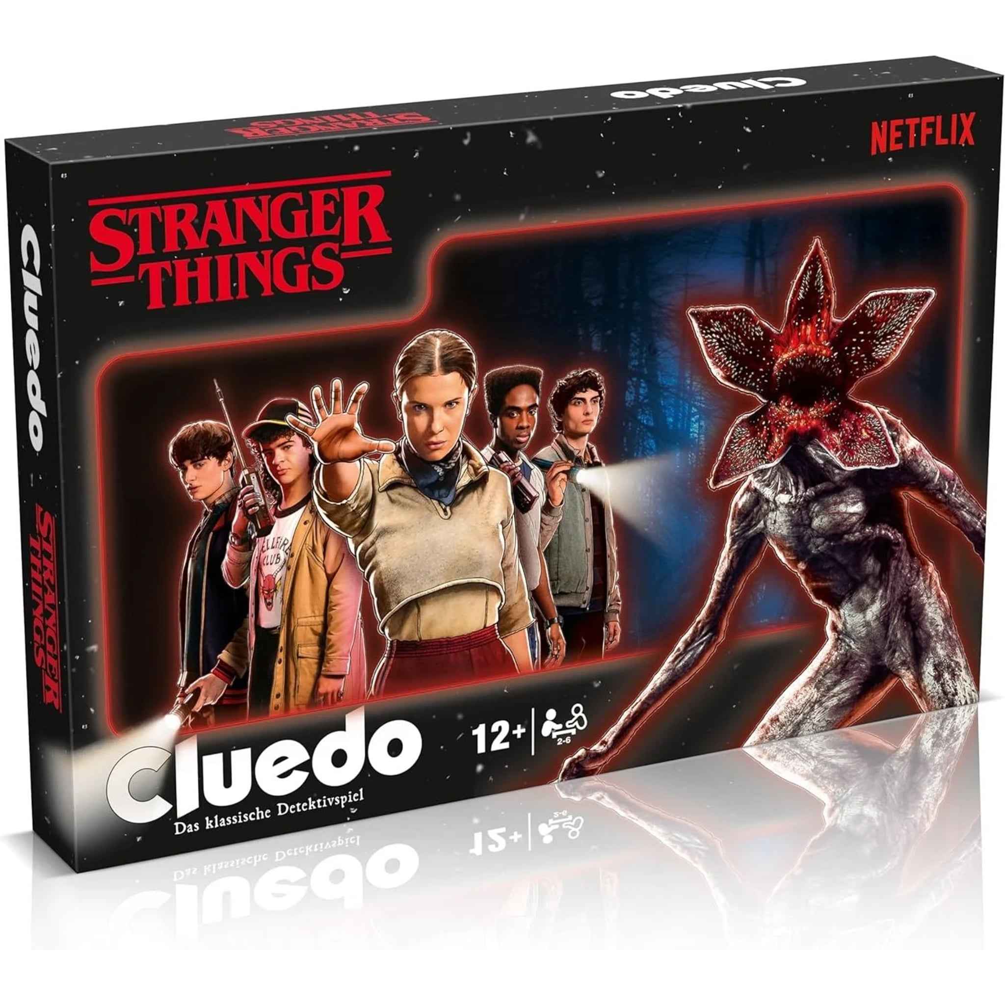 Brettspiel Cluedo Stranger Things Detektivspiel ab 12 Jahren