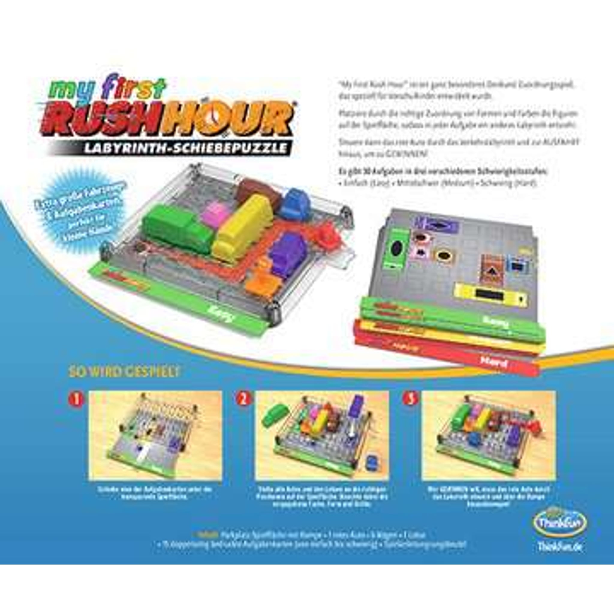 Denkspiel My First Rush Hour mehrfarbig ab 3 Jahren – Produktbild 2