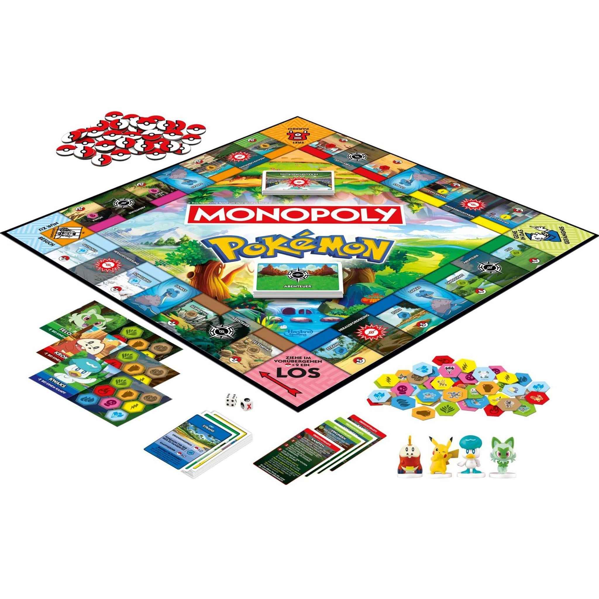 Brettspiel Monopoly Pokémon ab 8 Jahren | Hasbro