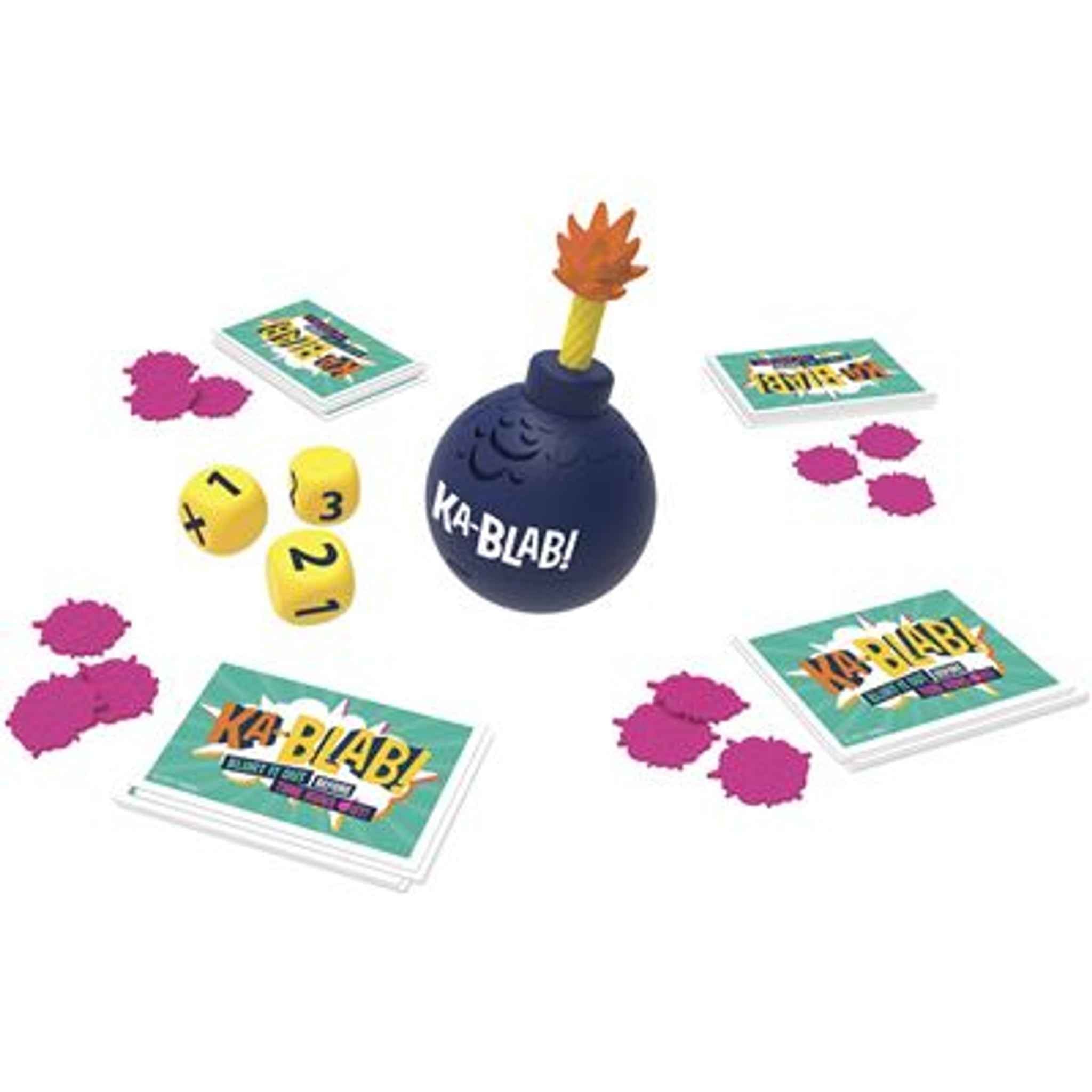 Familienspiel Ka-Blab! mit Timer und 200 Kategoriekarten | Hasbro