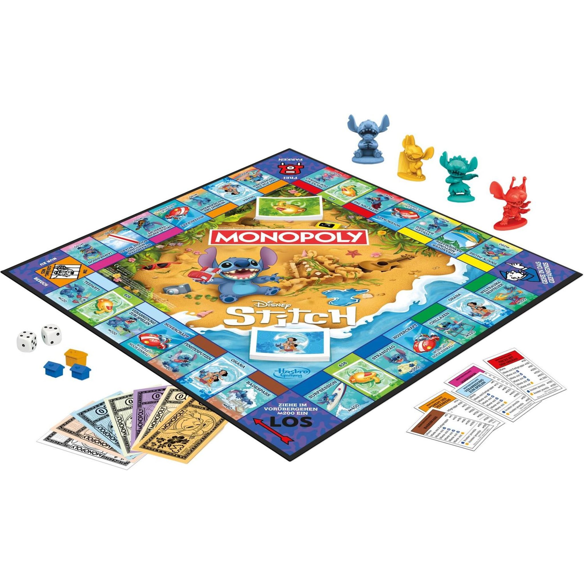 Monopoly Stitch Brettspiel ab 8 Jahren für Kinder und Erwachsene – Produktbild 2
