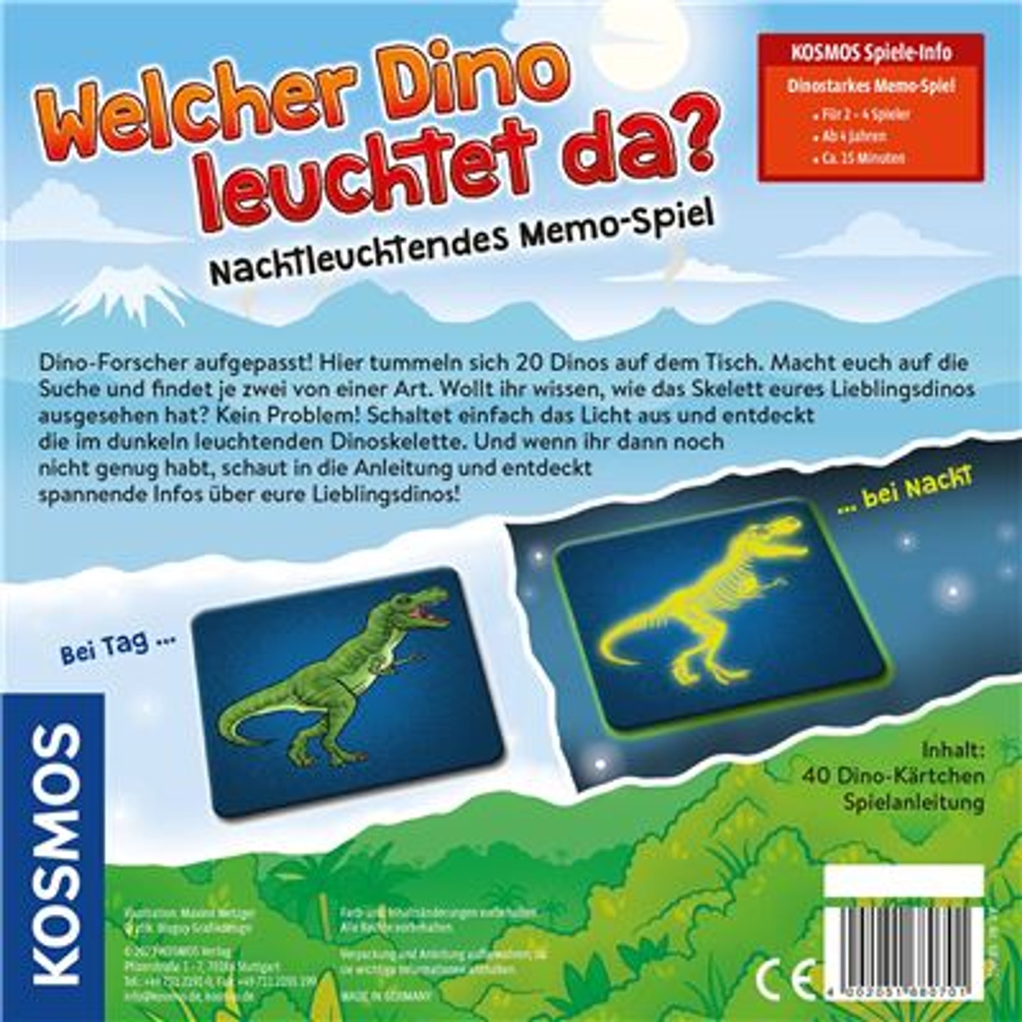 Franckh-Kosmos Verlags-GmbH & Co. KG Memo-Spiel – Produktbild 2