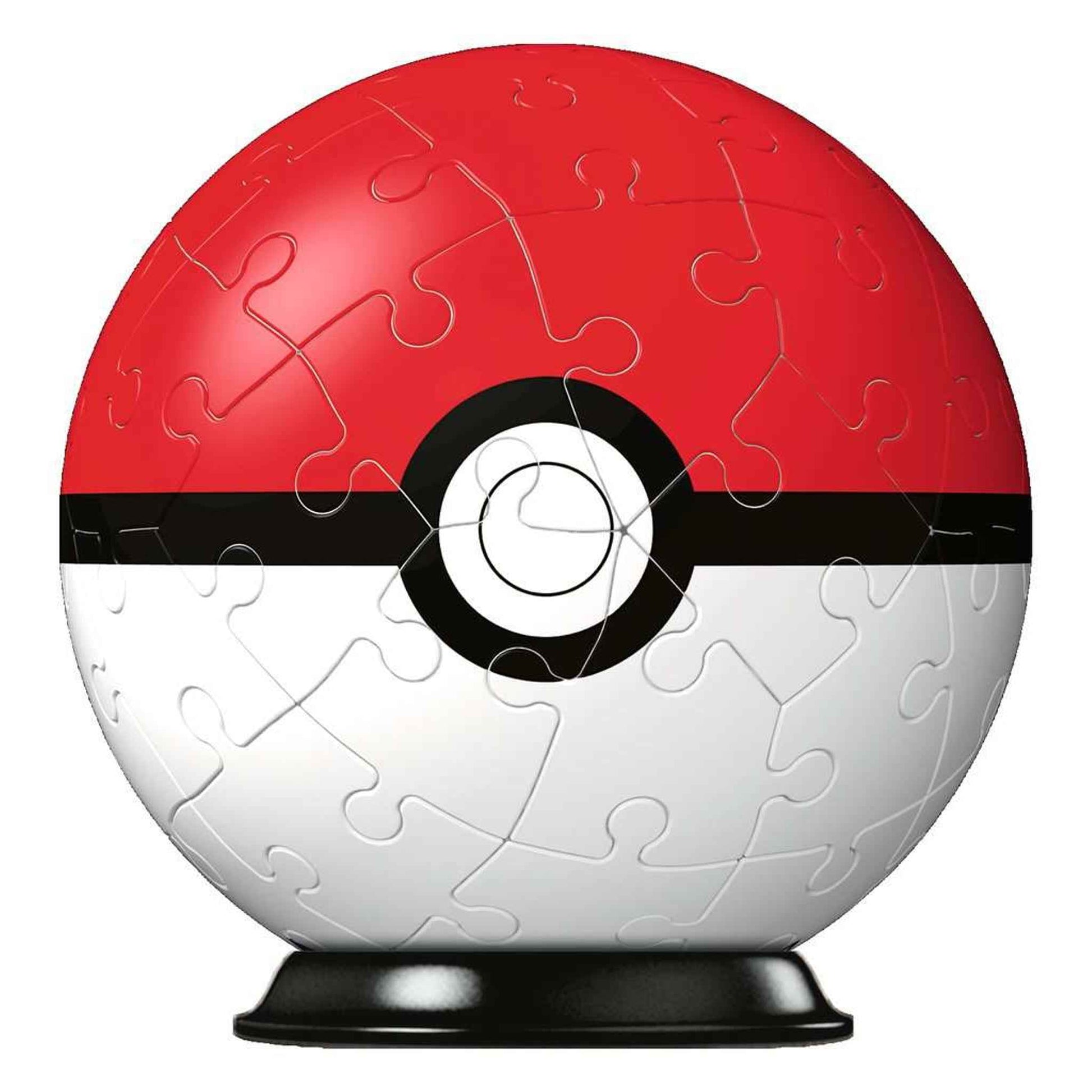 3D Puzzle Pokéballs 54 Teile Kunststoff mehrfarbig | Ravensburger