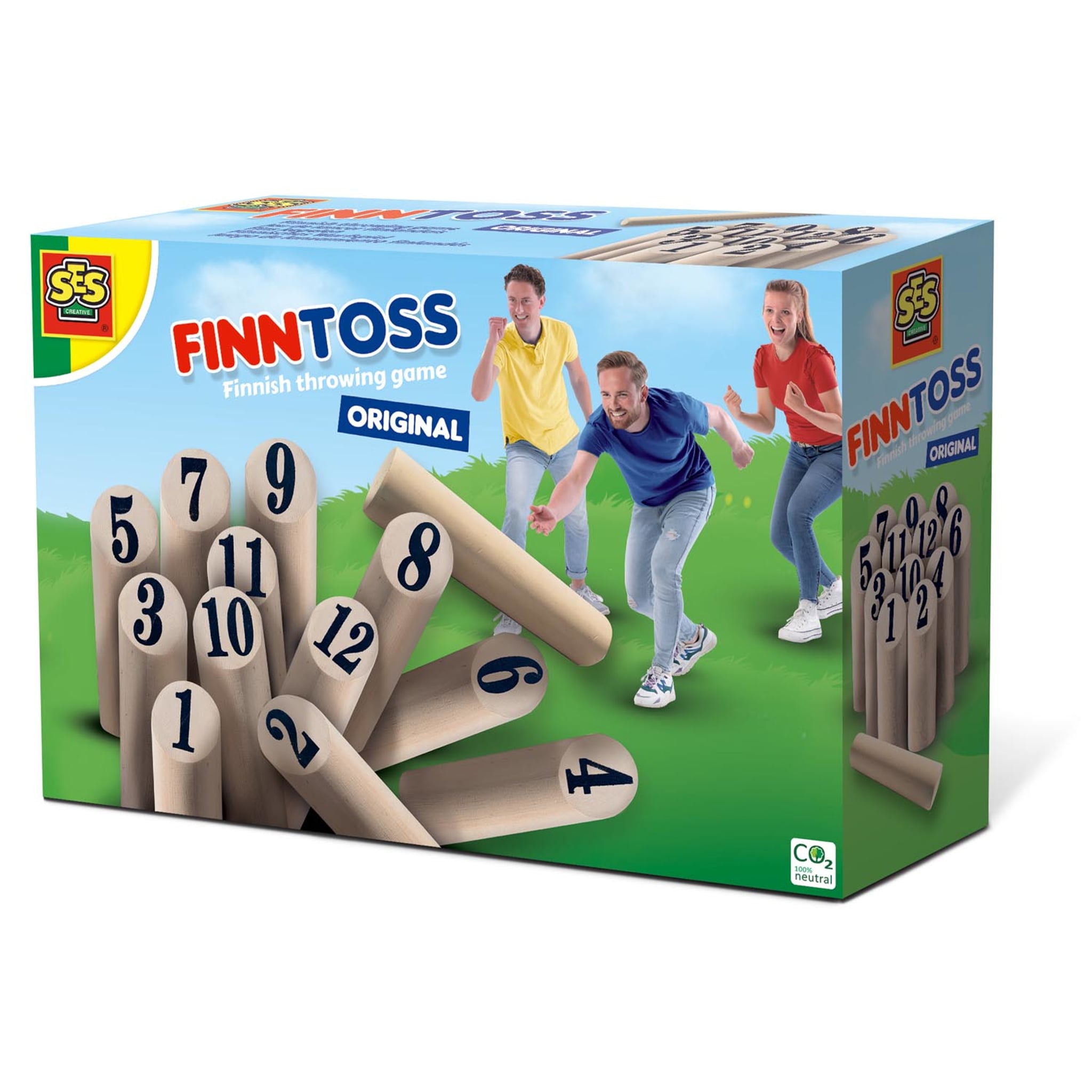 SES Creative Wurfspiel aus Holz in Terra – Produktbild 2