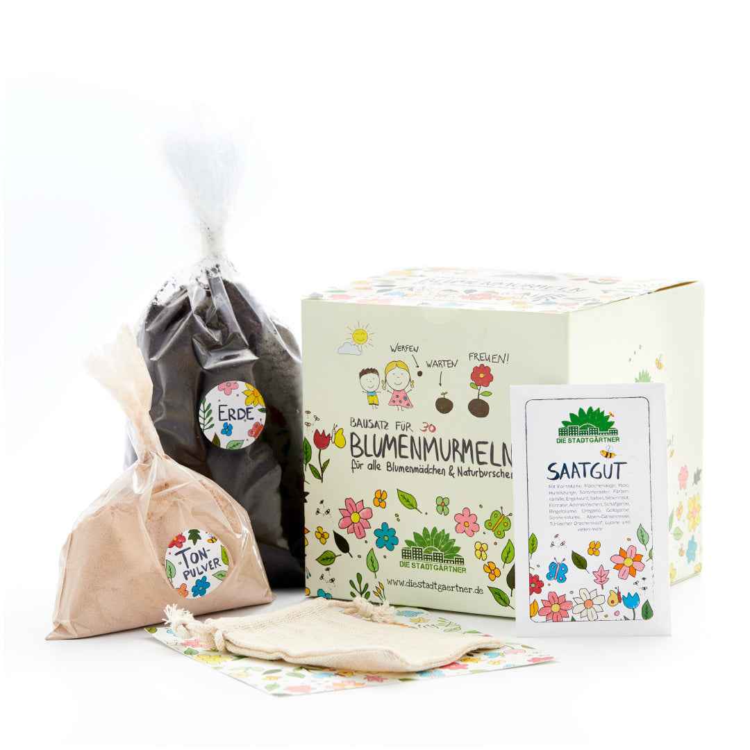 DIY Blumenmurmeln-Bausatz
