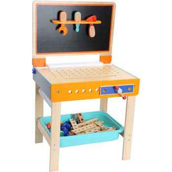 small foot Werkbank mit Maltisch und Bastelltisch ab 3 Jahren