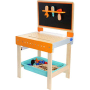 small foot Werkbank mit Maltisch und Bastelltisch ab 3 Jahren