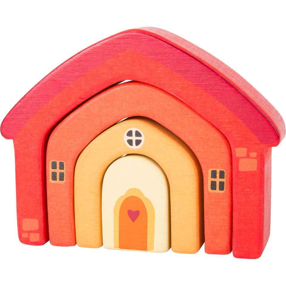 Motorikhaus aus Holz – Small Foot 10648 | ab 12 Monaten