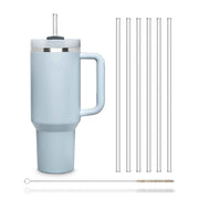 6x Stanley Cup Glasstrohhalme für 40oz Cups & Quencher & Flaschen bis 1,2 Liter