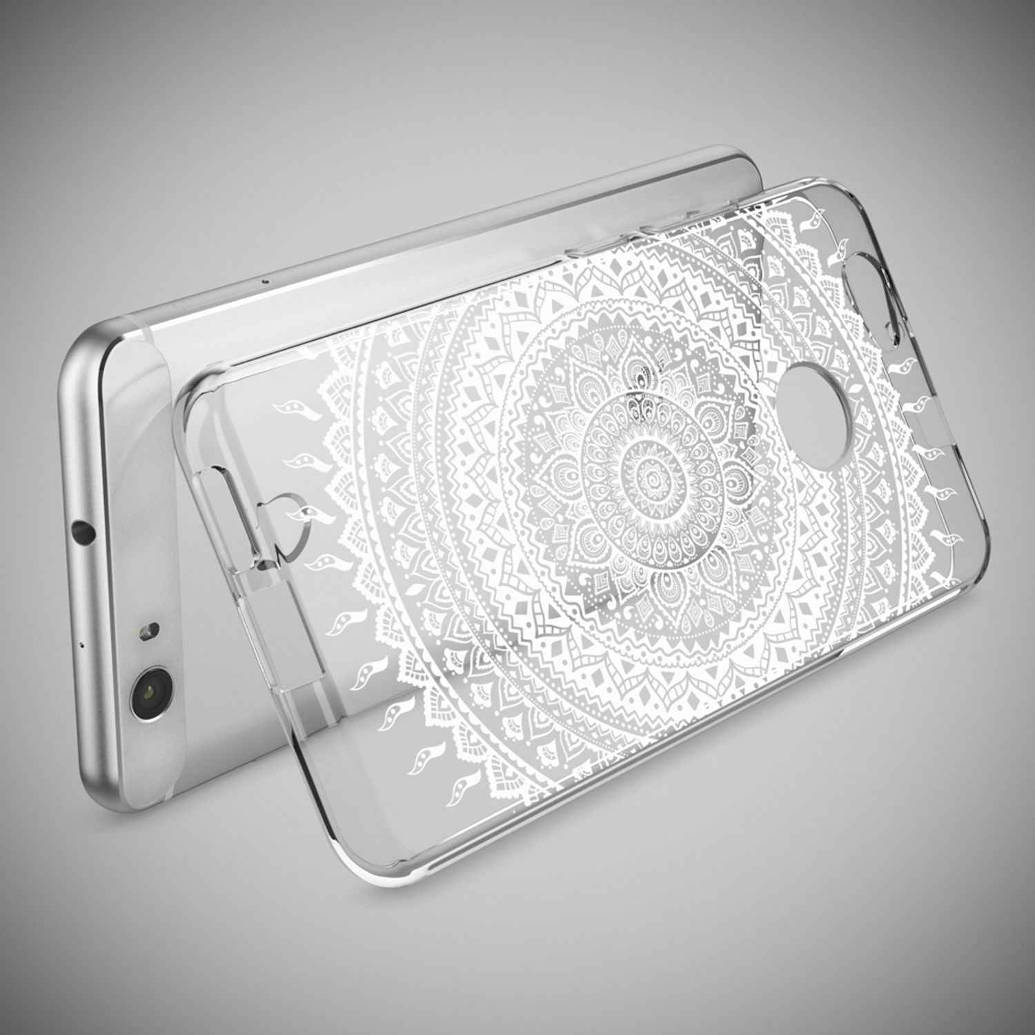 Huawei Nova Handy Hülle von NALIA, Silikon Motiv Case Cover Muster TPU Schutz