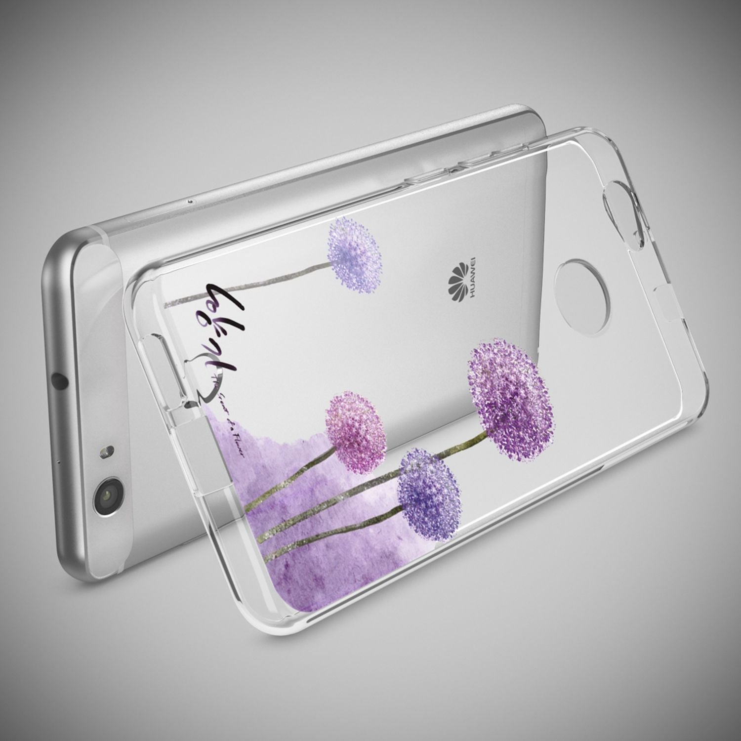 Silikonhülle für Huawei Nova TPU mehrfarbig wellenförmiges Muster | NALIA Berlin