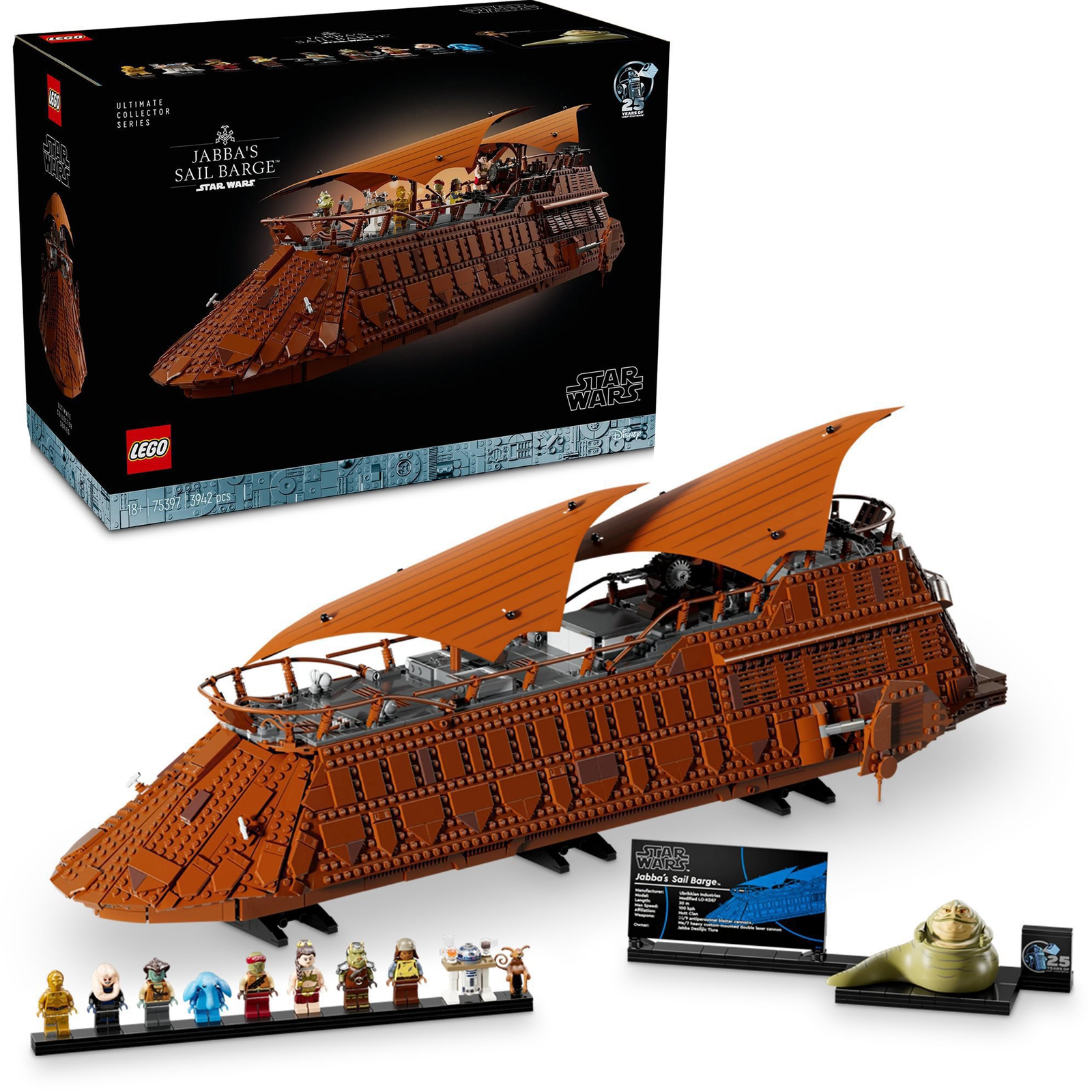 LEGO® Star Wars™ Jabba vitorlás bárkája™ 75397 (5702017590202)-0