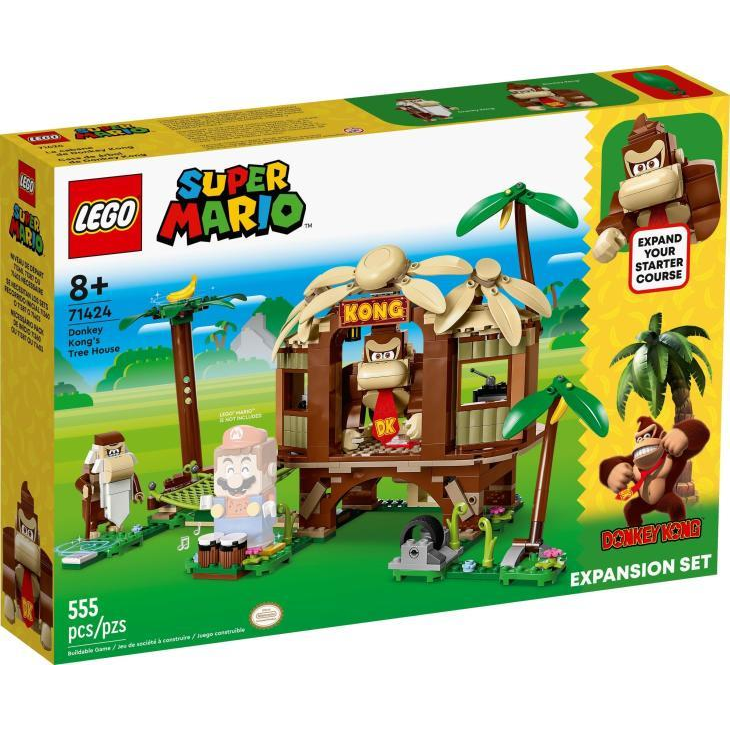 LEGO Super Mario - Donkey Kong lombháza kiegészítő szett (71424)-0